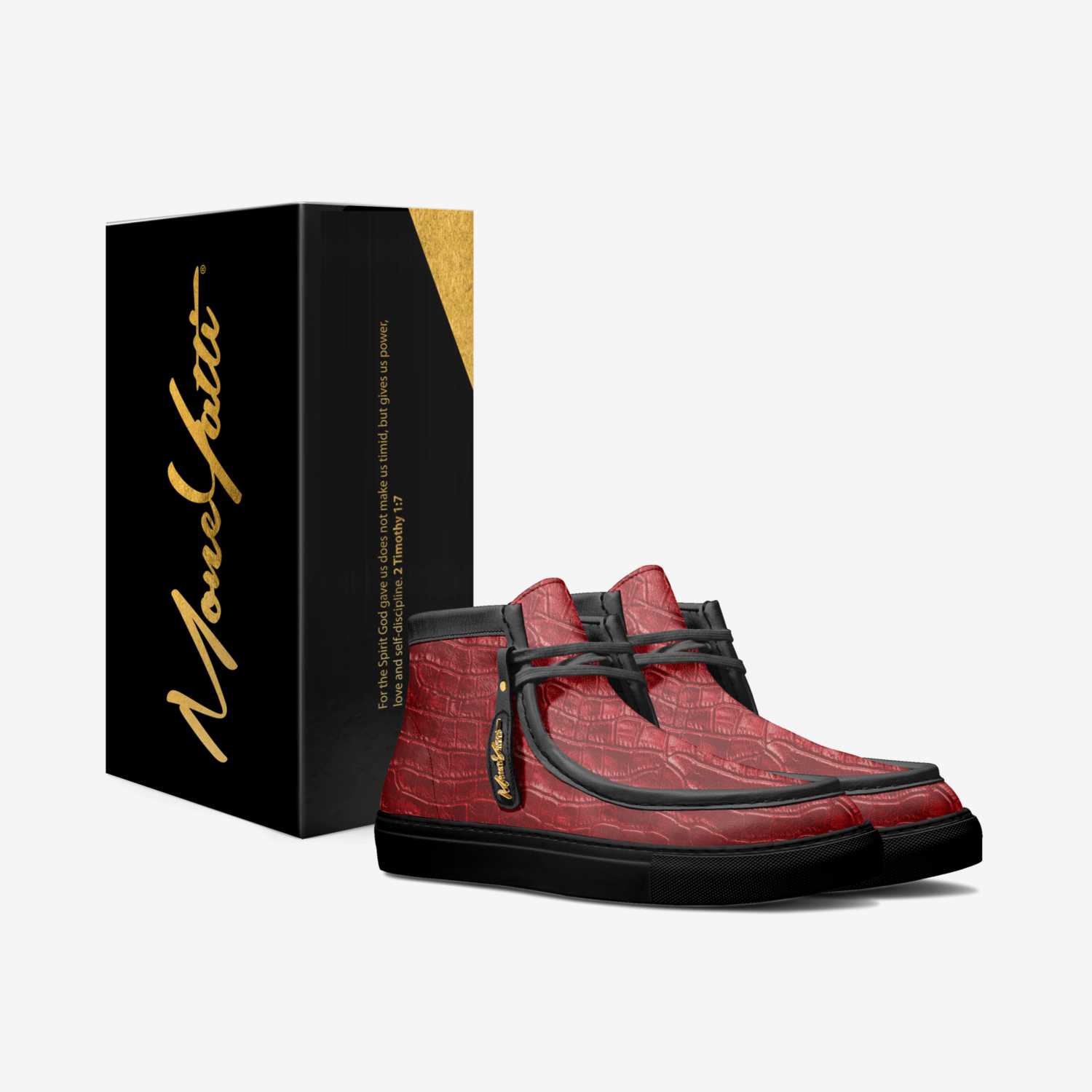 LUX 022 custom made in Italy shoes by Moneyatti Brand | Box view