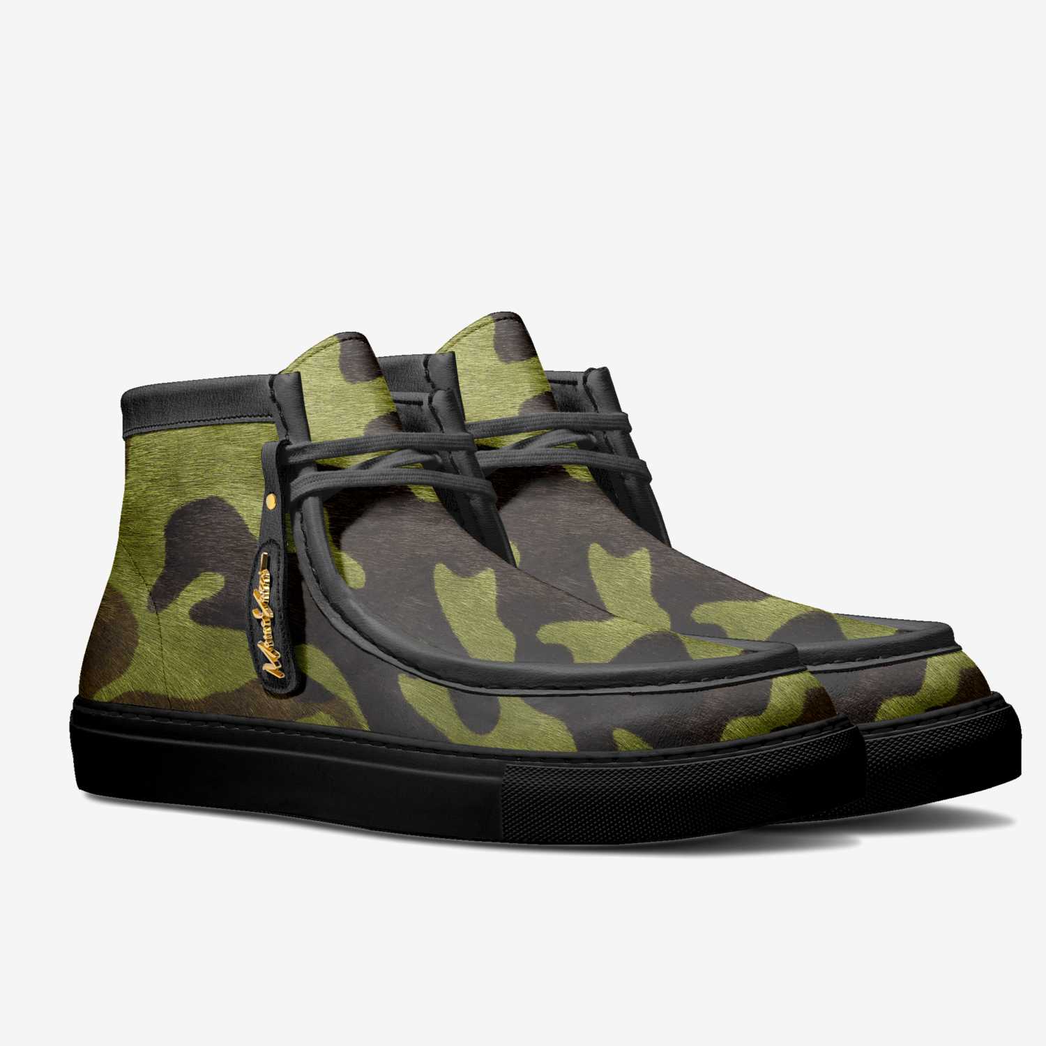 LUX 019 custom made in Italy shoes by Moneyatti Brand | Double view