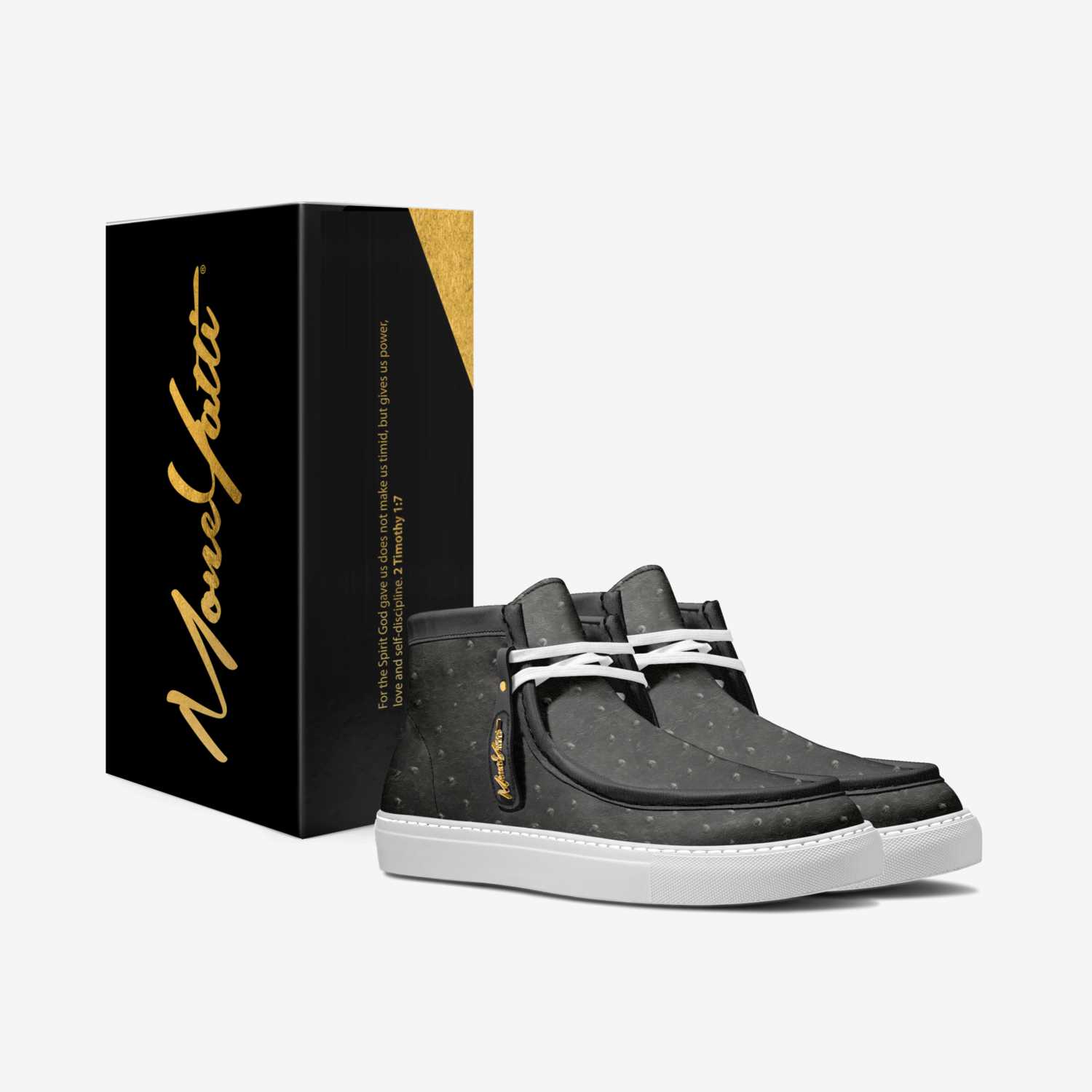 LUX 009 custom made in Italy shoes by Moneyatti Brand | Box view