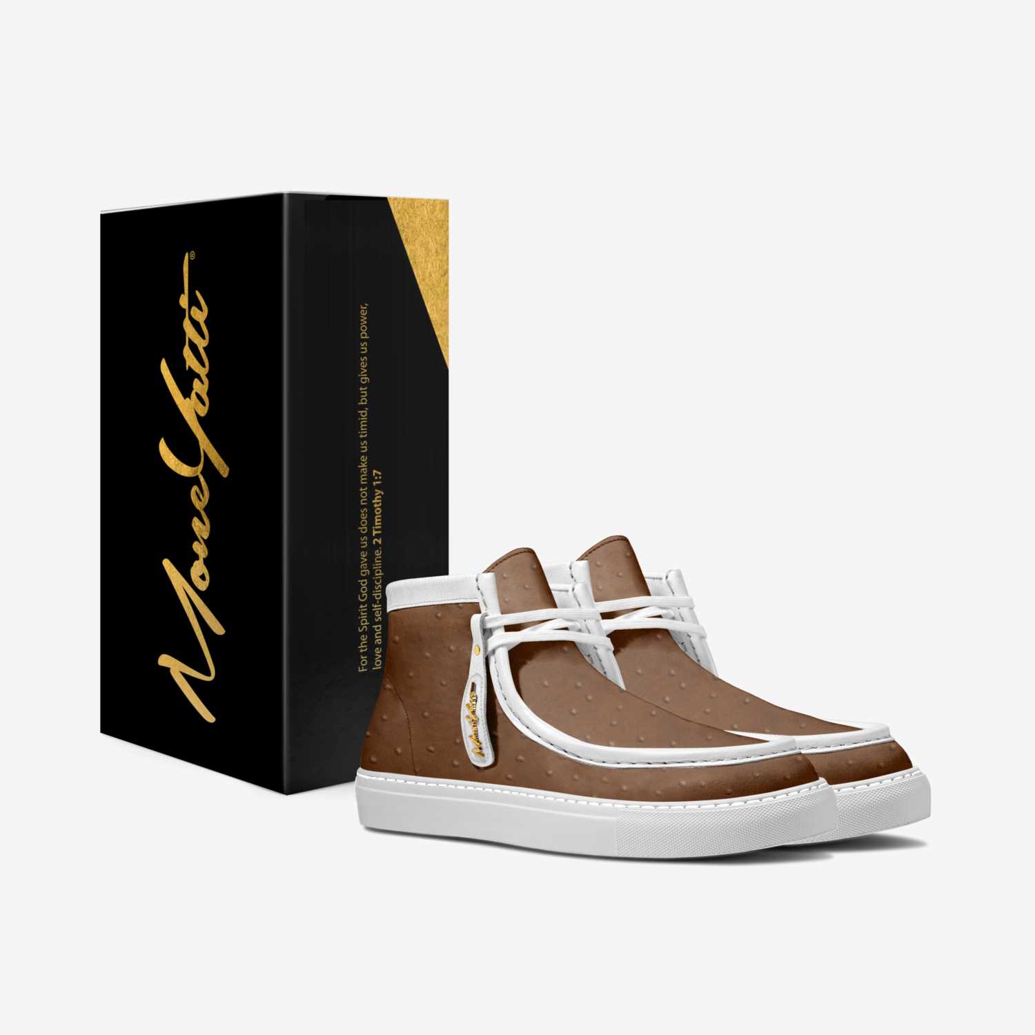 LUX 008 custom made in Italy shoes by Moneyatti Brand | Box view