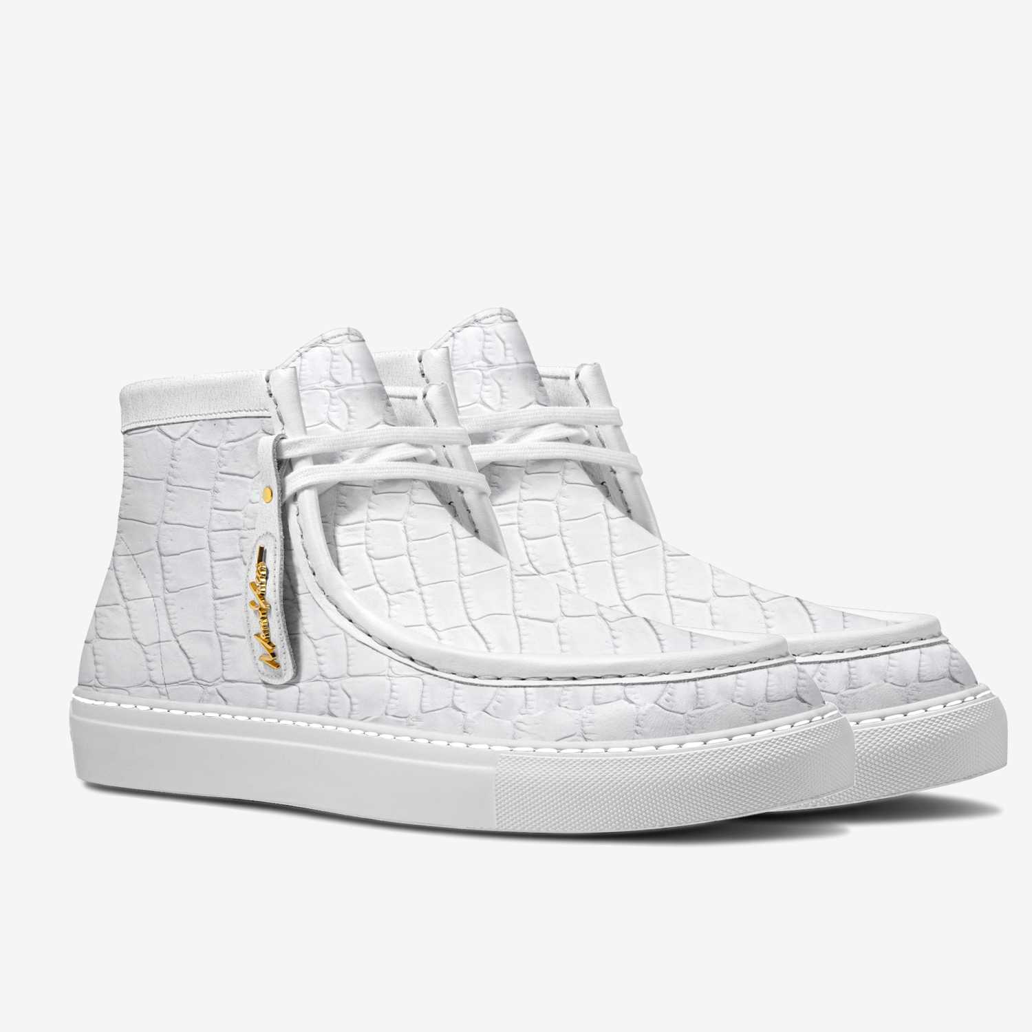 LUX 004 custom made in Italy shoes by Moneyatti Brand | Double view