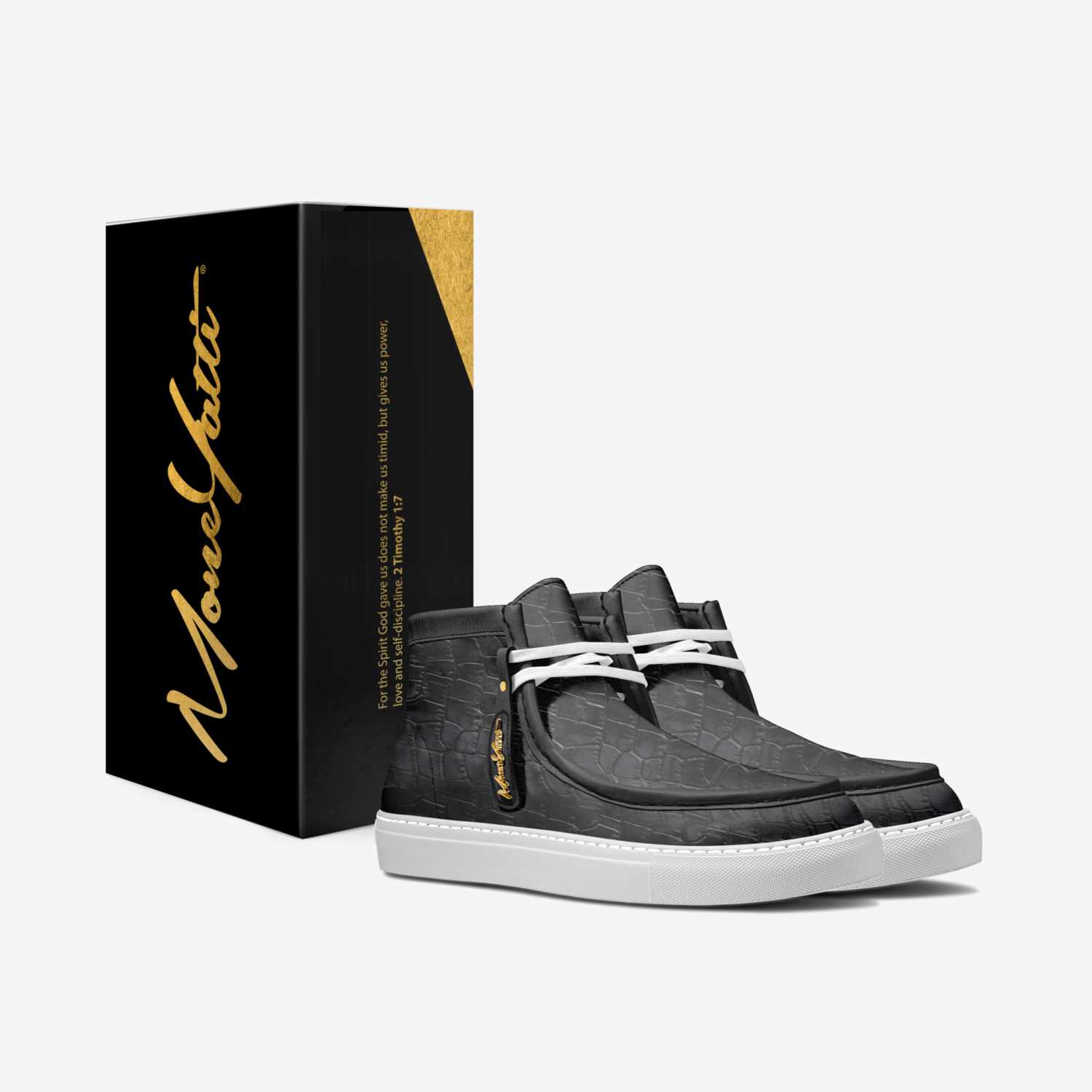 LUX 003 custom made in Italy shoes by Moneyatti Brand | Box view