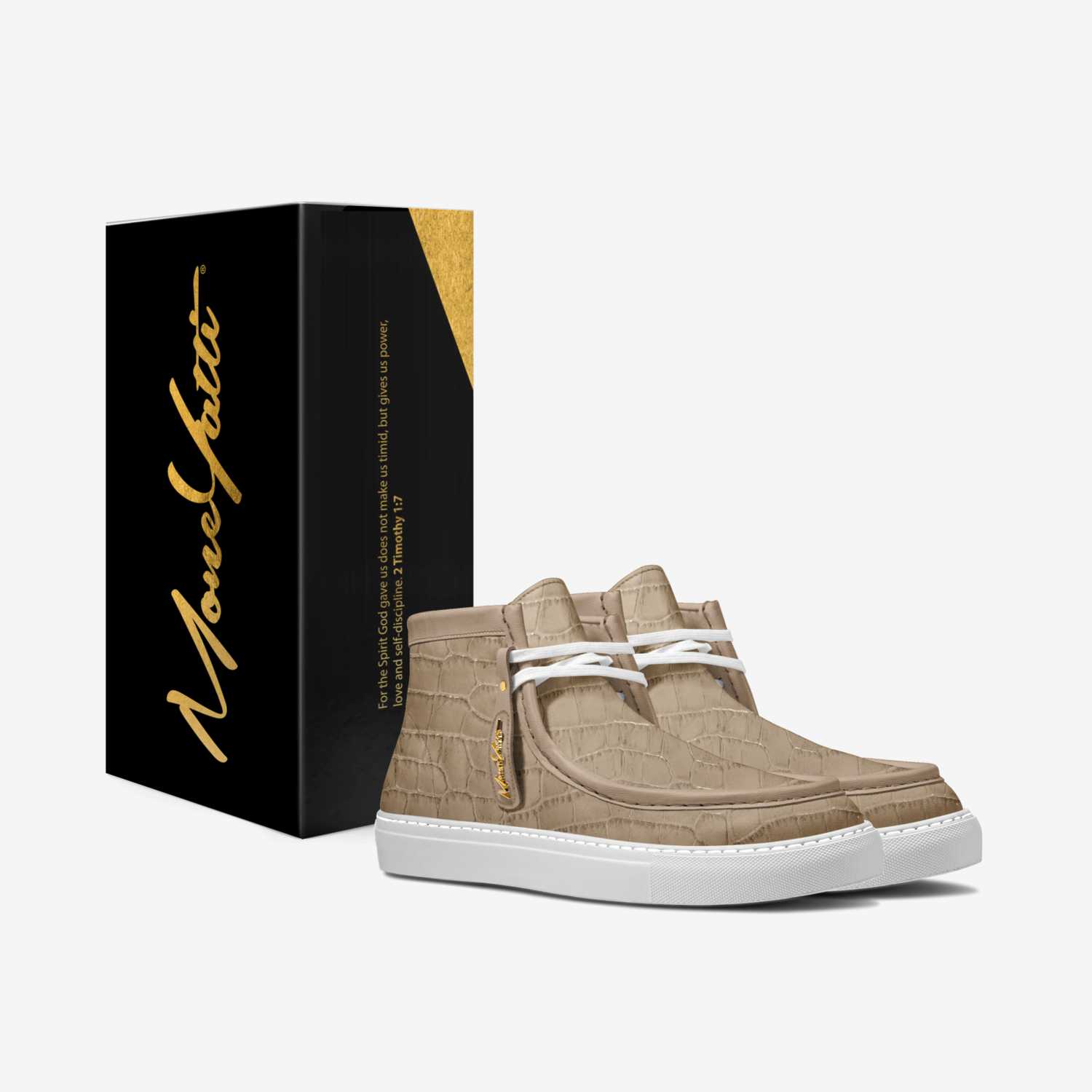 LUX 002 custom made in Italy shoes by Moneyatti Brand | Box view