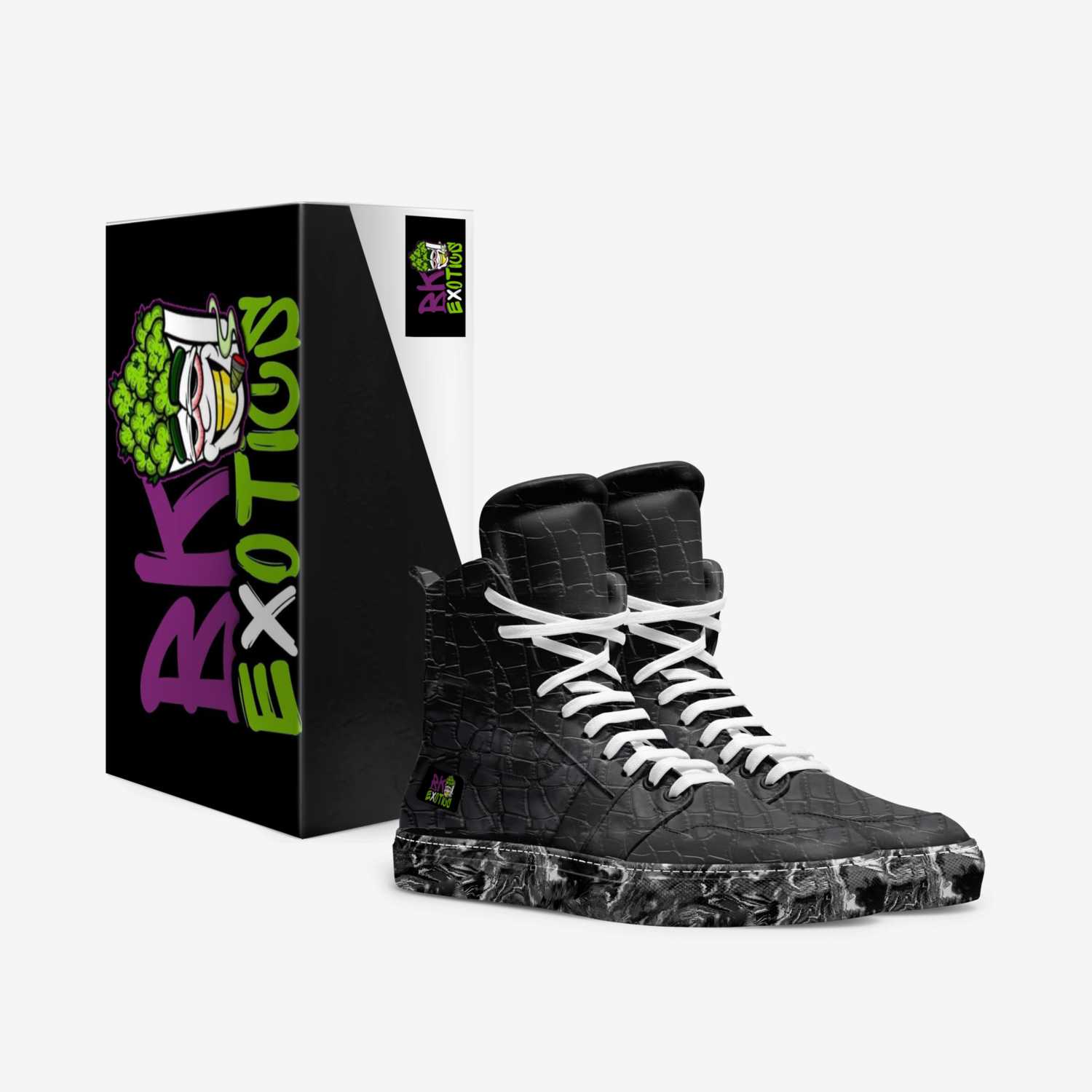 BK EXOTICS 2 custom made in Italy shoes by Donovan Lowe | Box view