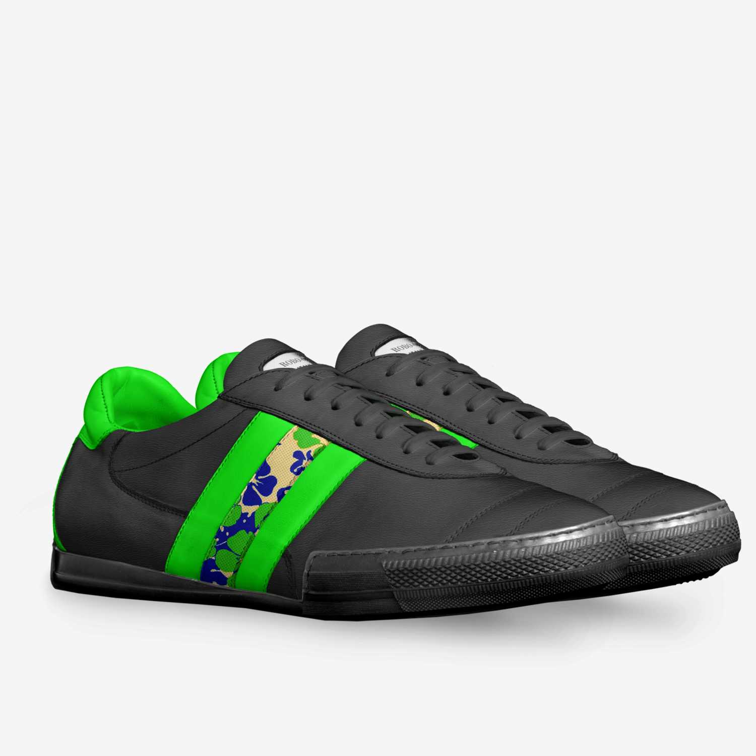 ROBO-02 custom made in Italy shoes by Robert Bailey | Double view