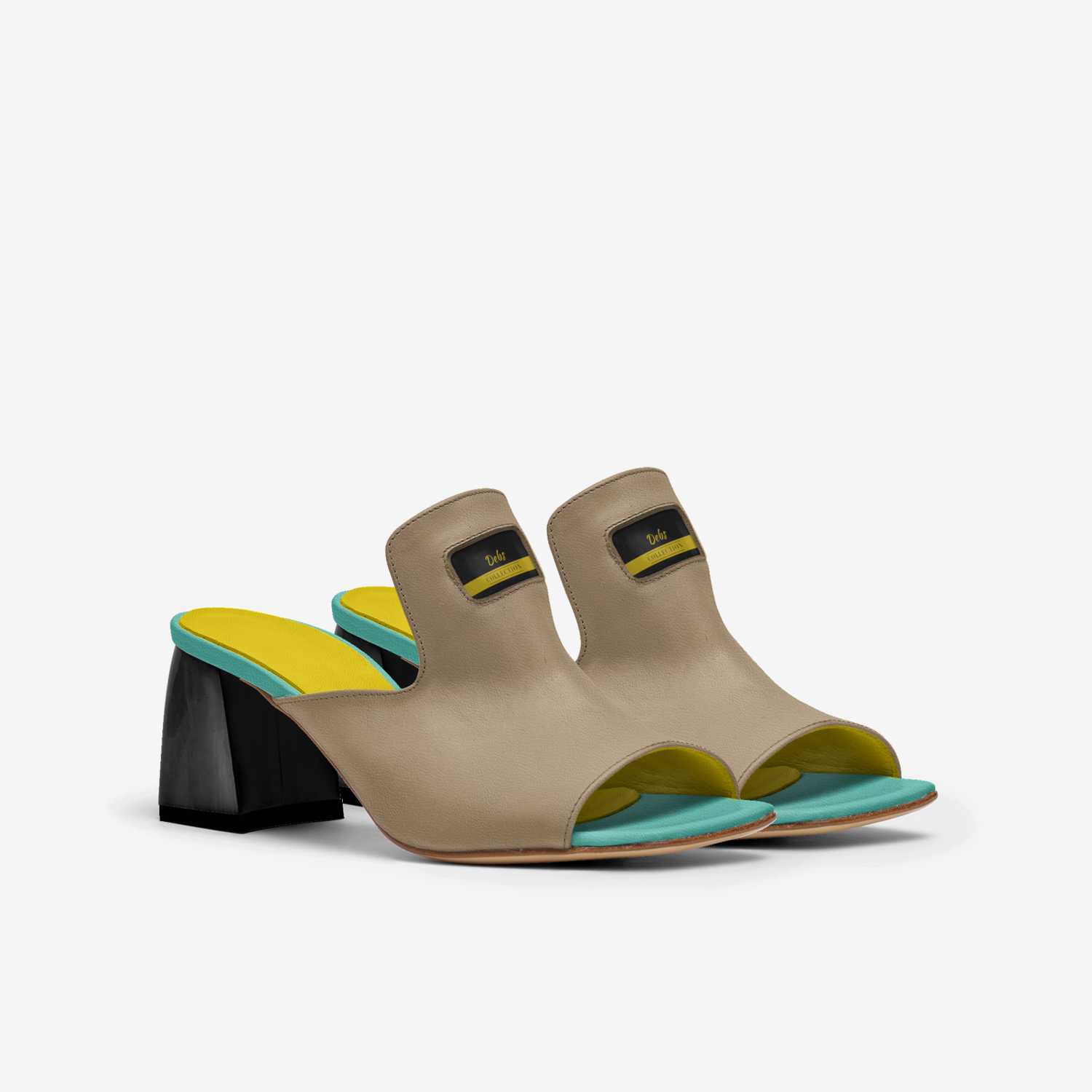 Debs custom made in Italy shoes by Horace Graham | Double view
