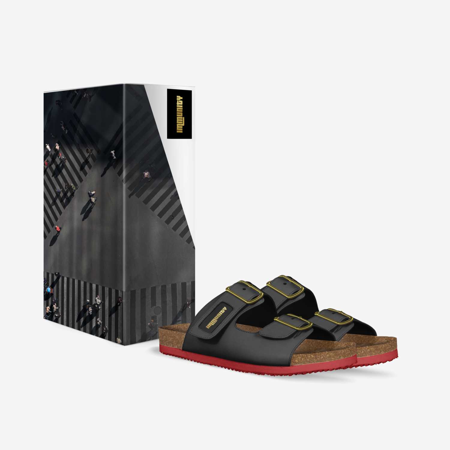 Walkers 4 custom made in Italy shoes by Jonathan Laurince | Box view