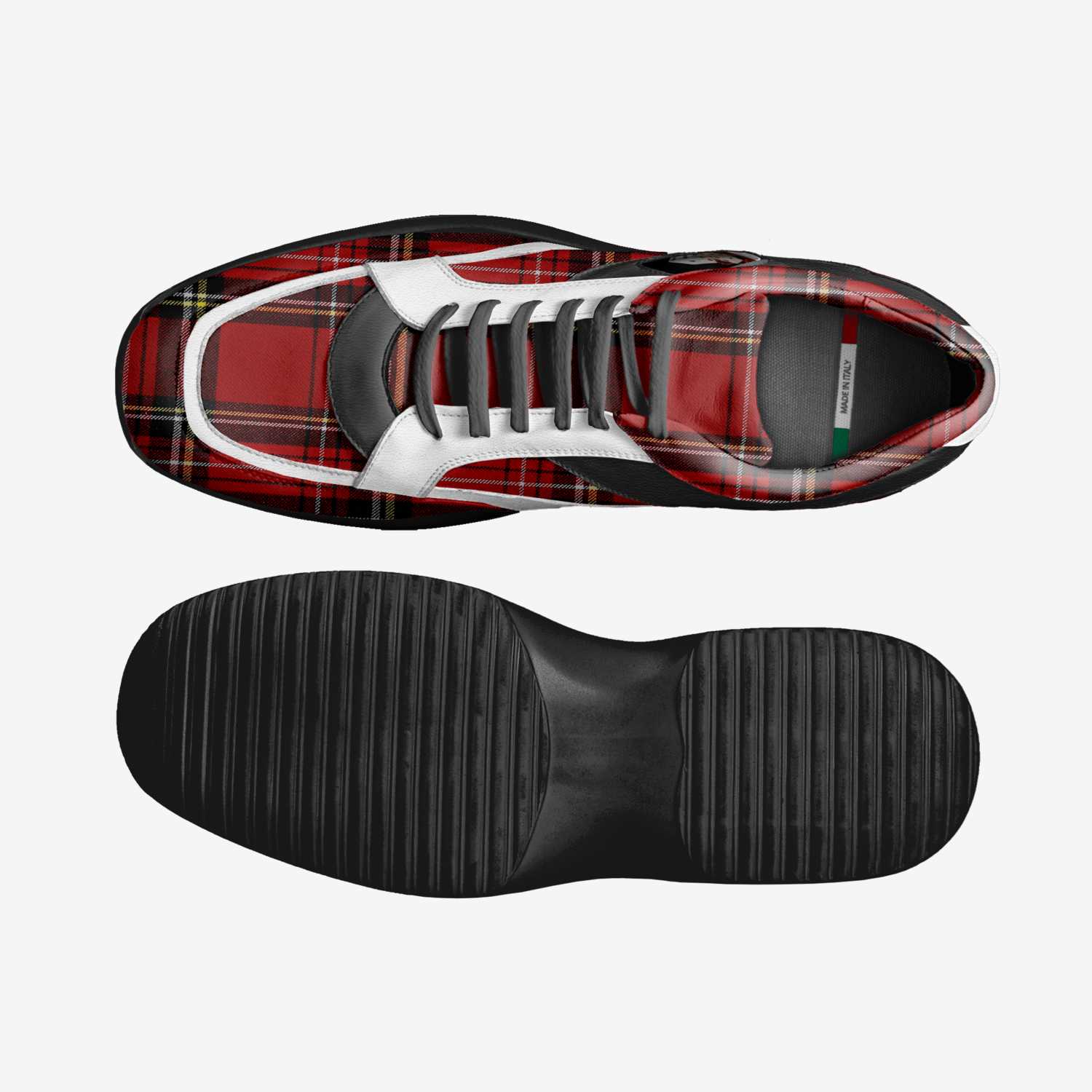 DICE custom made in Italy shoes by Enessy Chimes | Top view