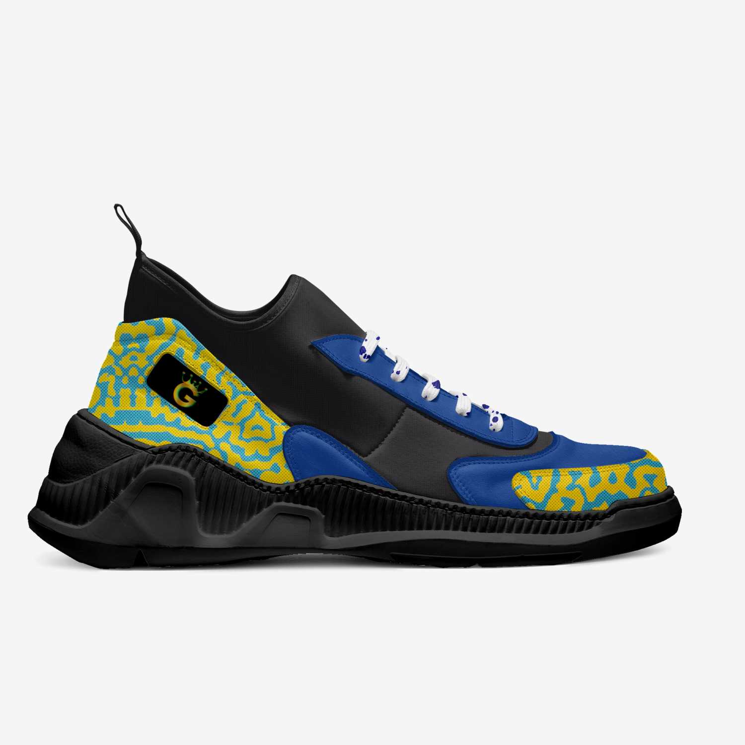G-SQUAD custom made in Italy shoes by Evelyn Osorio | Side view