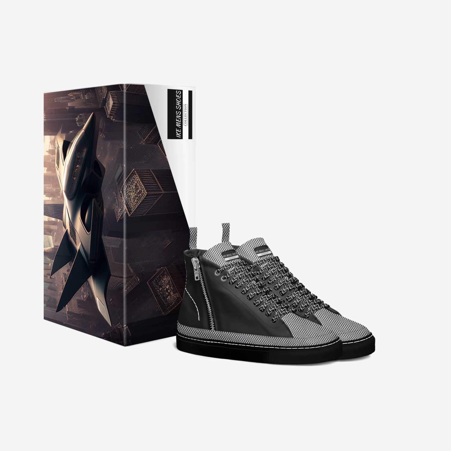 IKE MENS SHOES custom made in Italy shoes by Isaac A Mensah | Box view