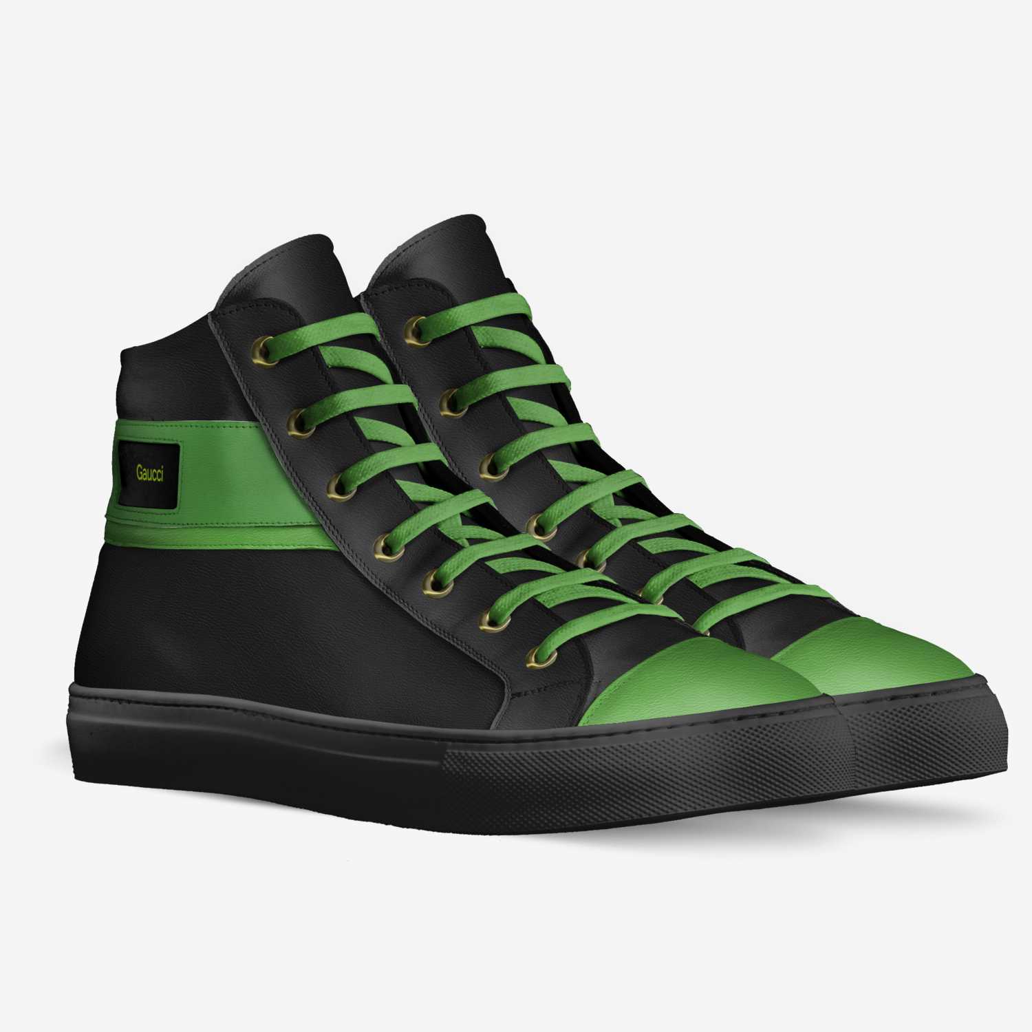 Gaucci custom made in Italy shoes by Chardazha Paige | Double view