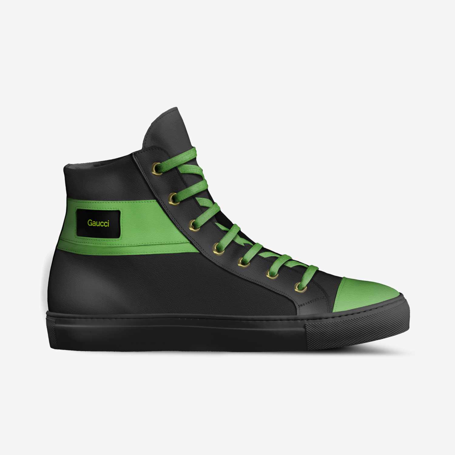 Gaucci custom made in Italy shoes by Chardazha Paige | Side view