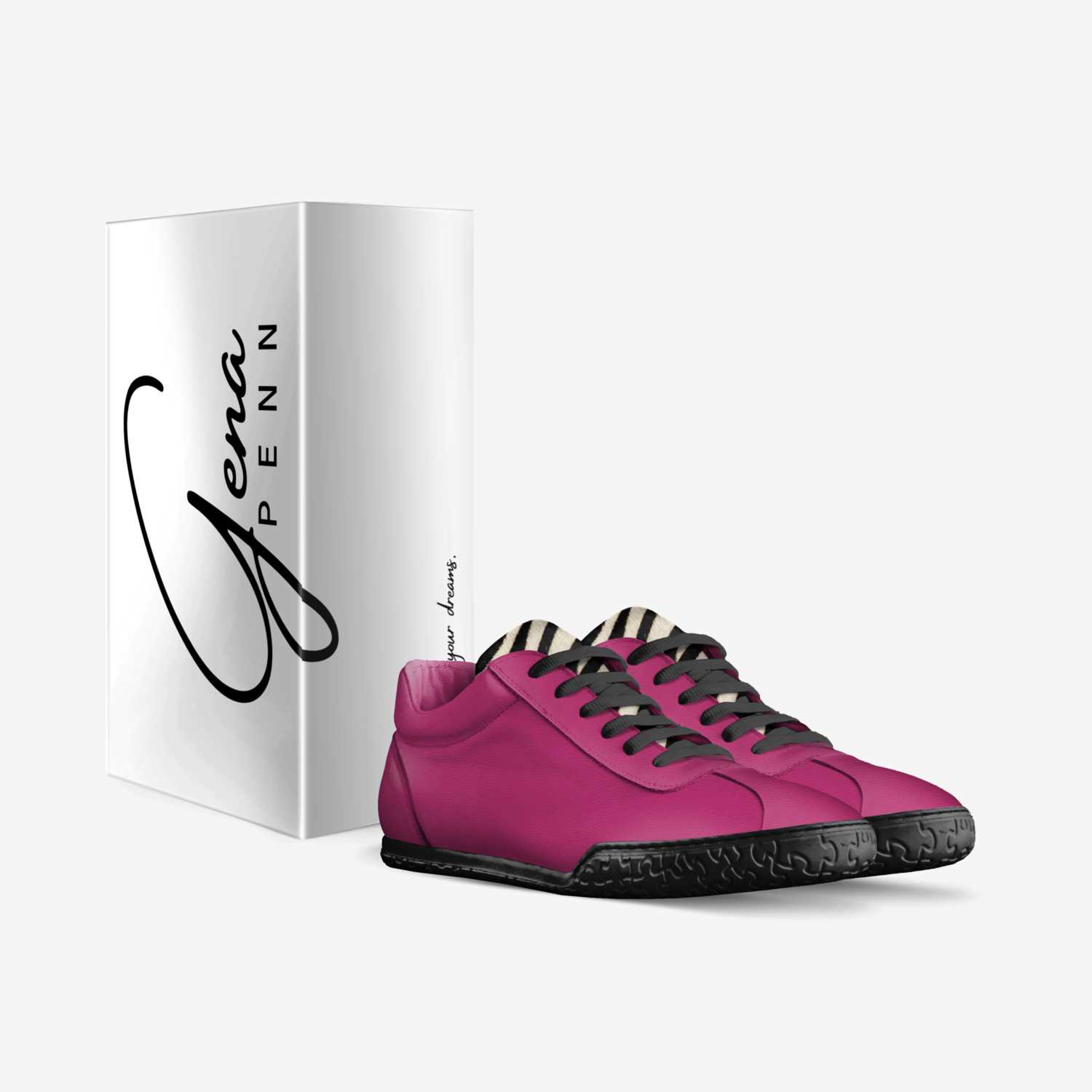 Gena Penn custom made in Italy shoes by Designfully Curated | Box view