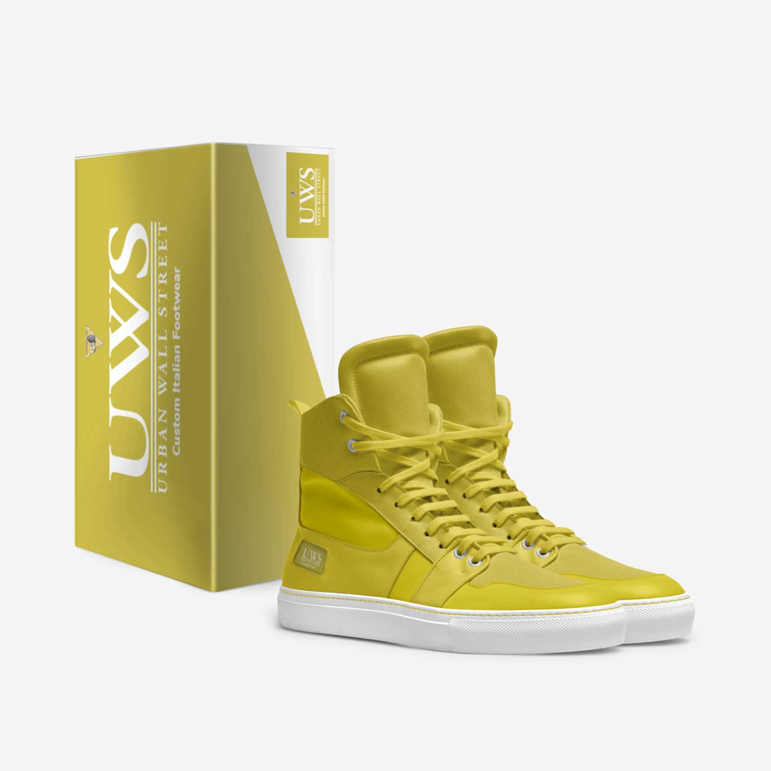 BKNY YELLOWZ custom made in Italy shoes by Urbanwallstreet Earl | Box view