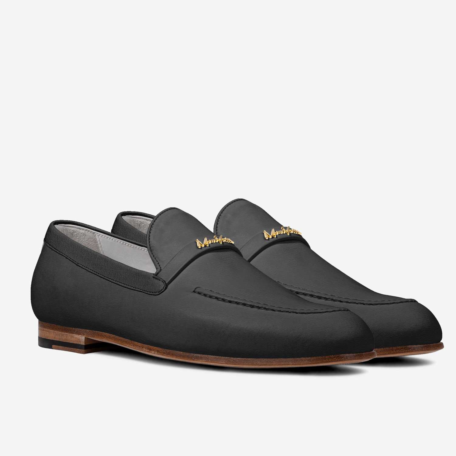 ElegantDrip 003 custom made in Italy shoes by Moneyatti Brand | Double view