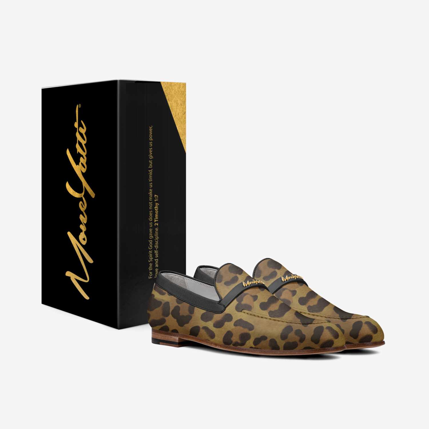 ElegantDrip 005 custom made in Italy shoes by Moneyatti Brand | Box view