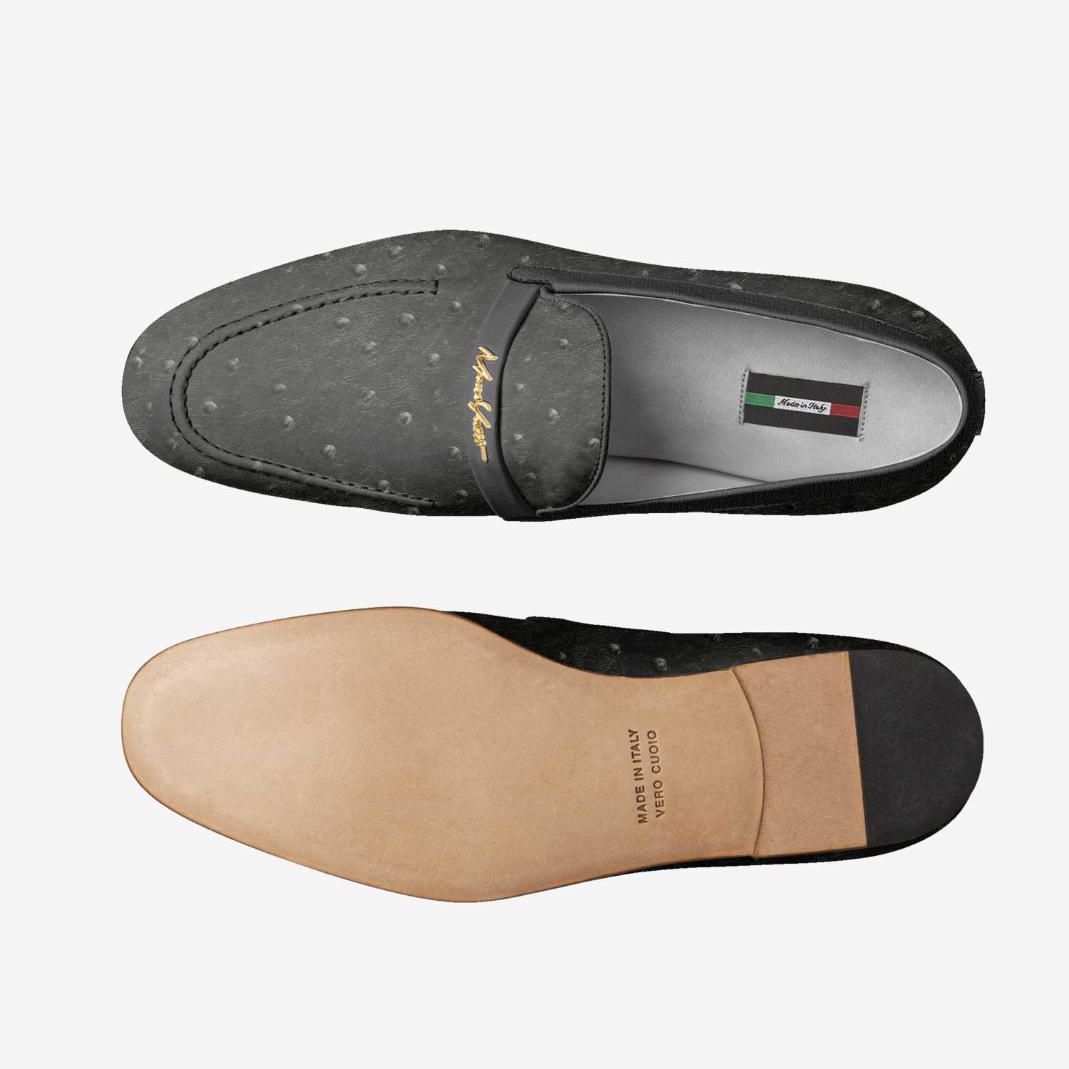  ELEGANTDRIP 006 custom made in Italy shoes by Moneyatti Brand | Top view