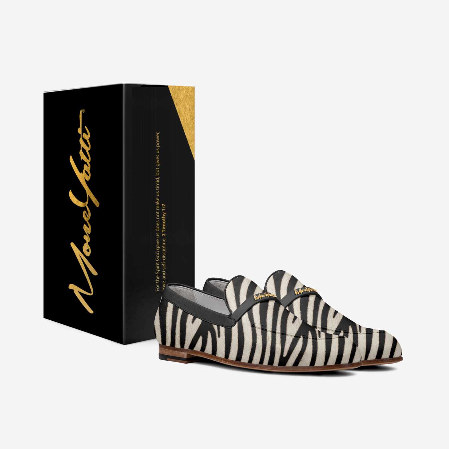 ELEGANTDRIP 007 custom made in Italy shoes by Moneyatti Brand | Box view