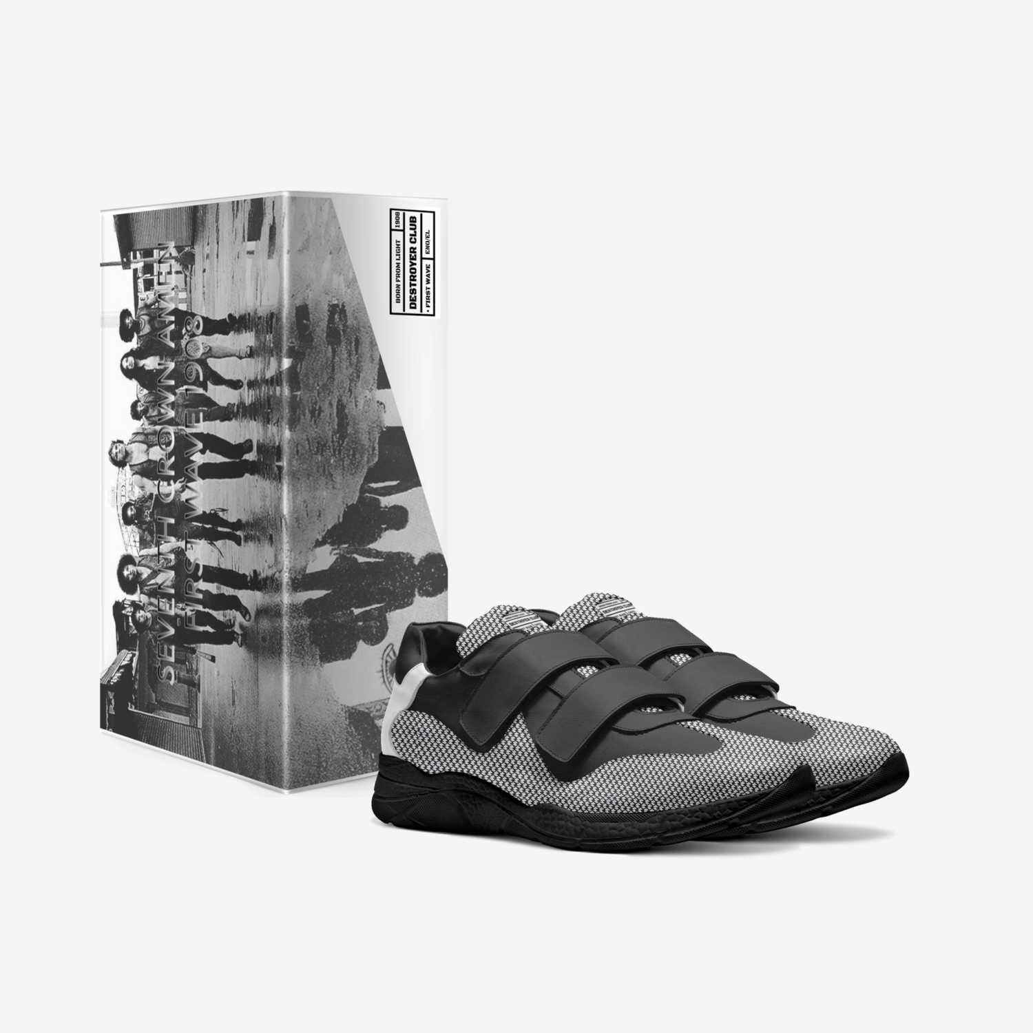 DESTROYER CLUB  custom made in Italy shoes by Redstar Mafia | Box view