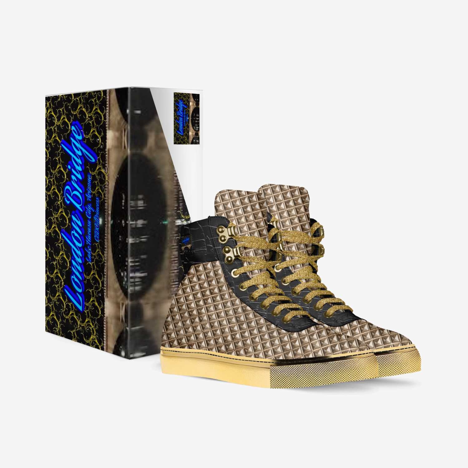 London Bridge custom made in Italy shoes by Susan Pierce | Box view