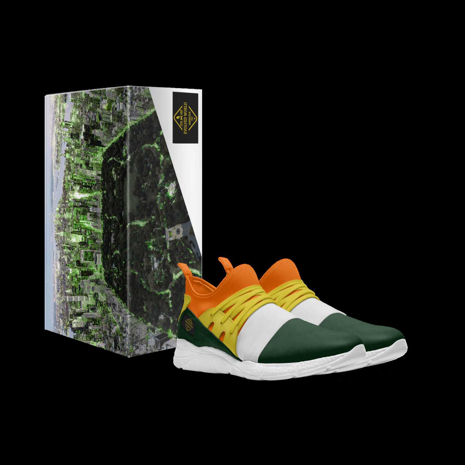 Evolved World A Custom Shoe concept by Earnest Williams