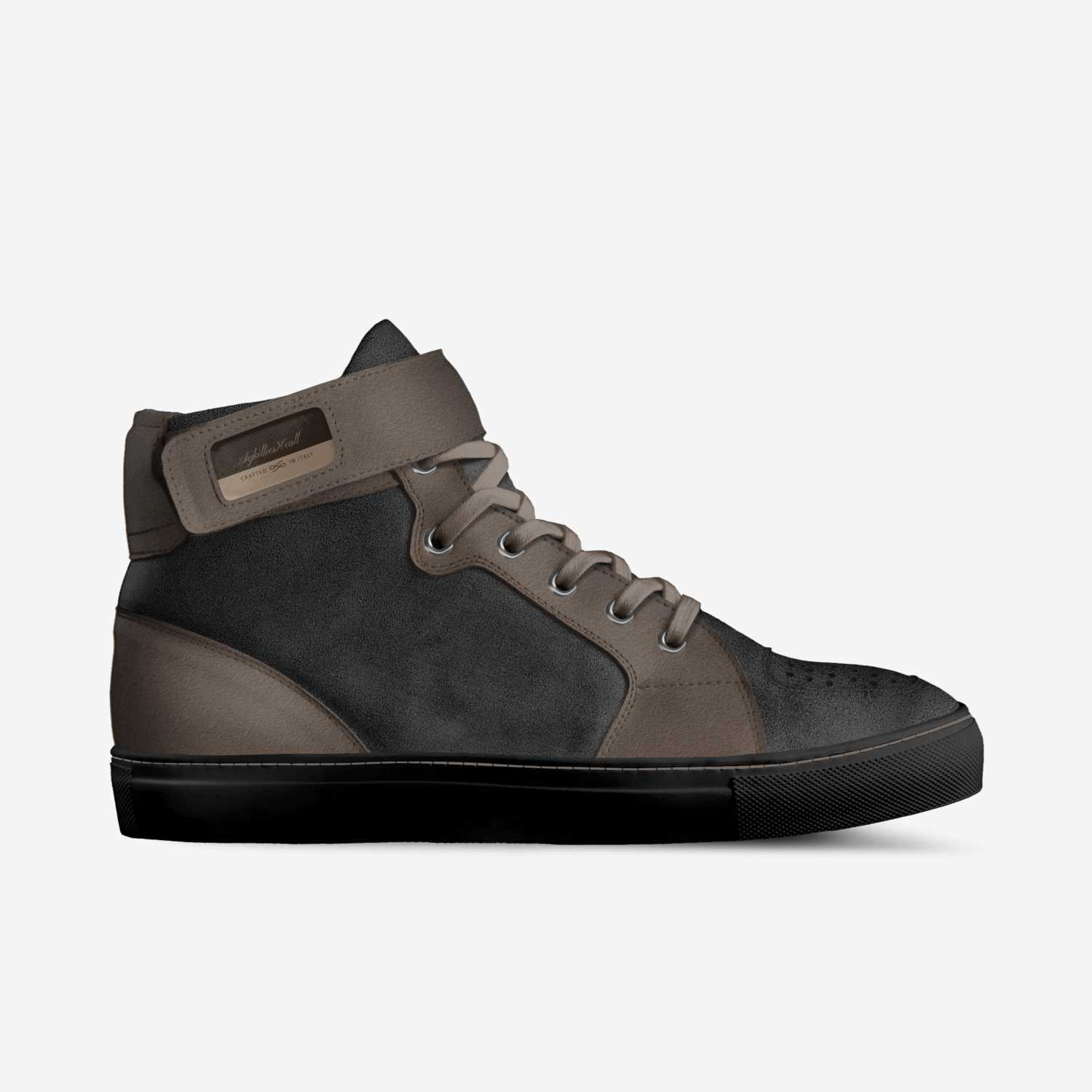 AykilliesHeall  custom made in Italy shoes by Terrance Jackson | Side view