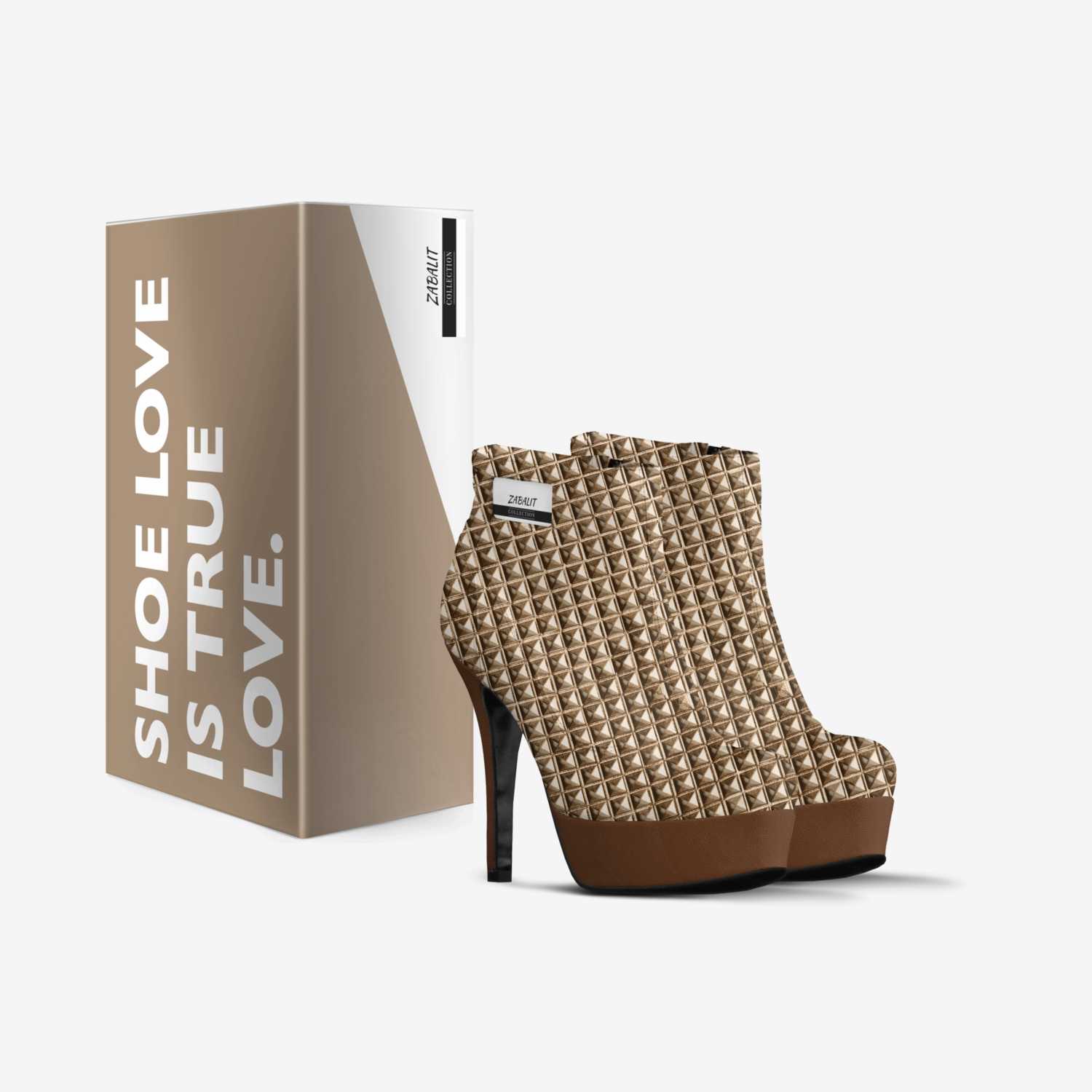 ZABALIT custom made in Italy shoes by Tameka Daniels | Box view