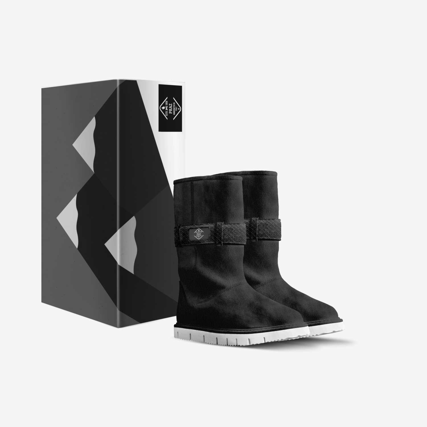 PRAZ custom made in Italy shoes by Oghenekaro Jasper Ewhoforama | Box view