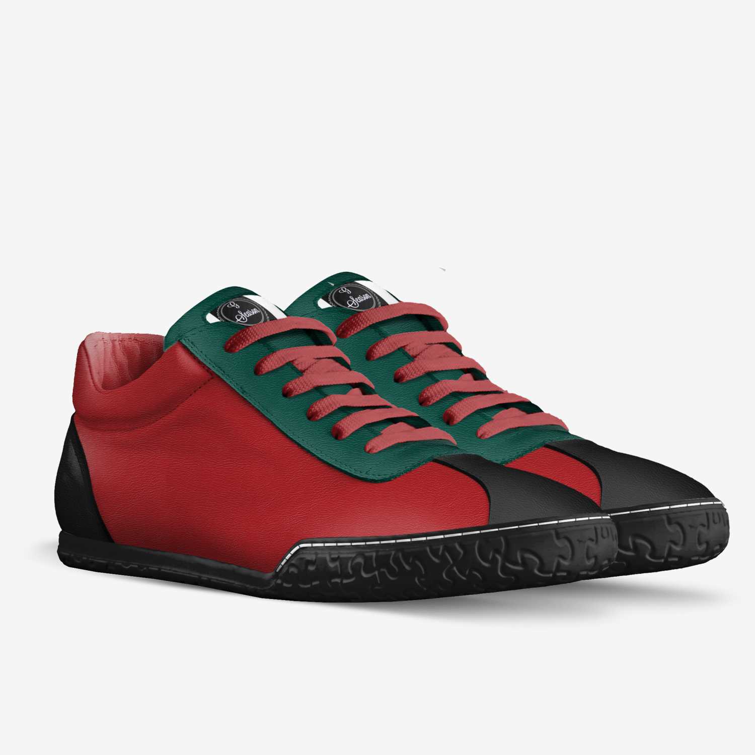 Curtis custom made in Italy shoes by Curtis Goffigan | Double view