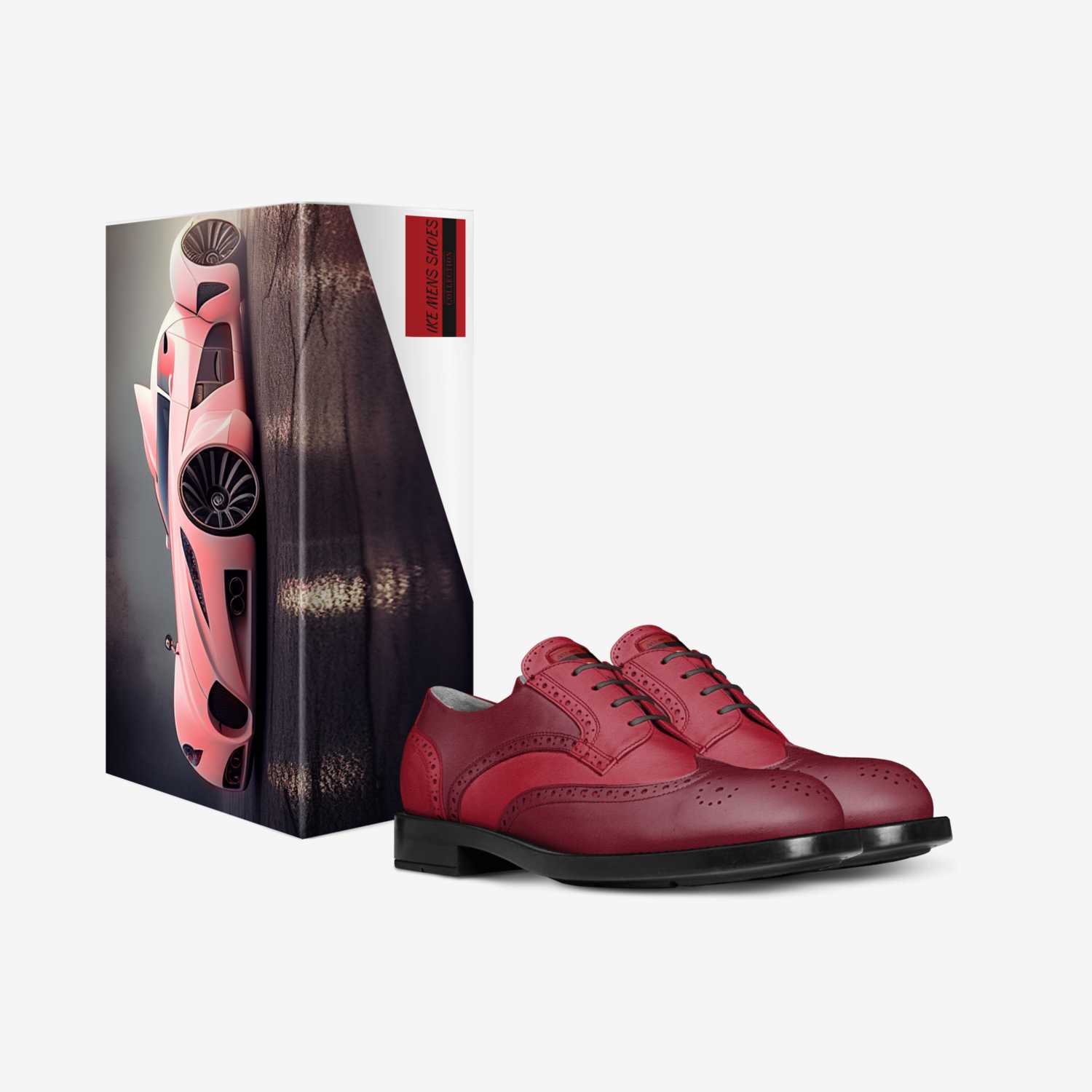 IKE MENS SHOES custom made in Italy shoes by Isaac A Mensah | Box view