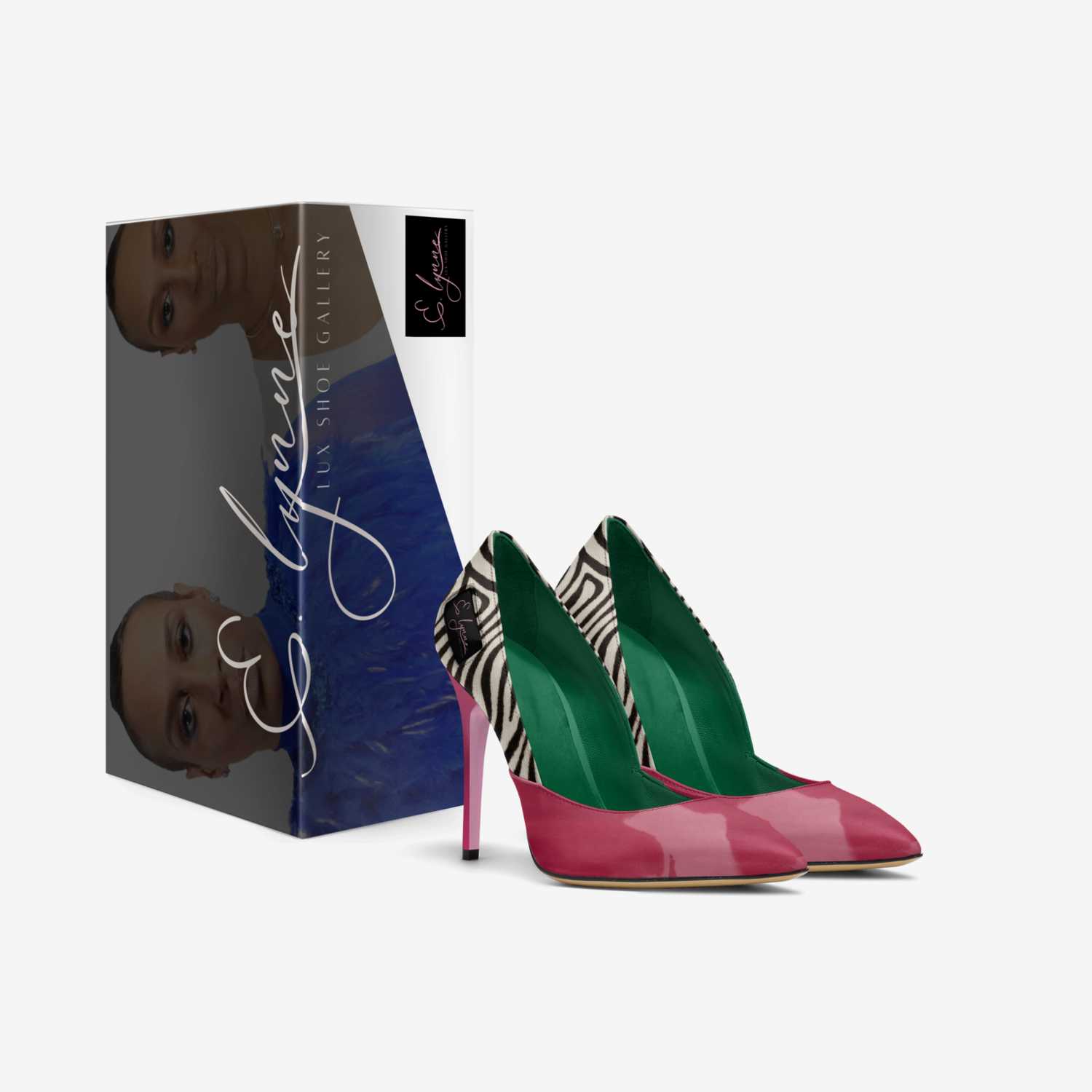 E. Lynne Lux Deux custom made in Italy shoes by Ericka Porter Mba | Box view