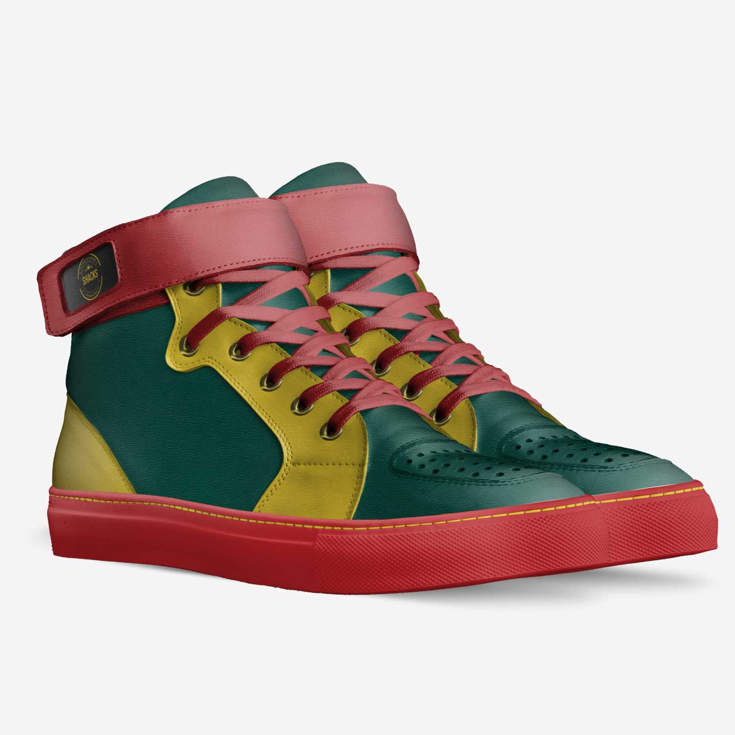 Shacks custom made in Italy shoes by Alysha Kimberley | Double view