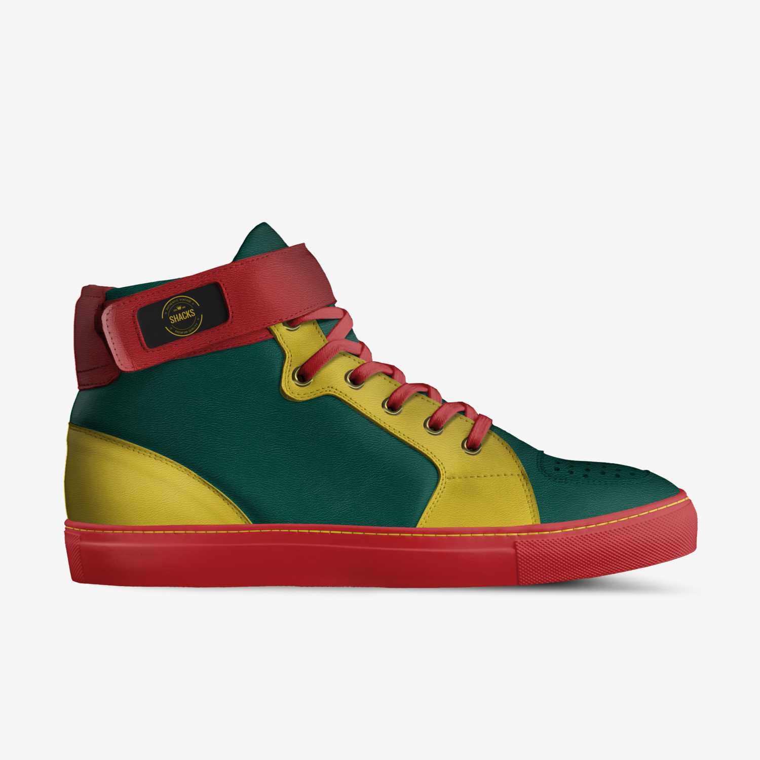 Shacks custom made in Italy shoes by Alysha Kimberley | Side view