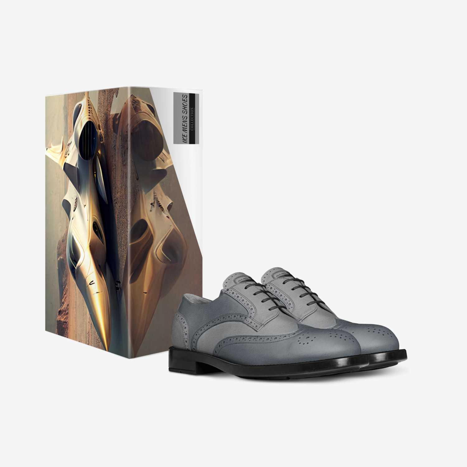 IKE MENS SHOES  custom made in Italy shoes by Isaac A Mensah | Box view