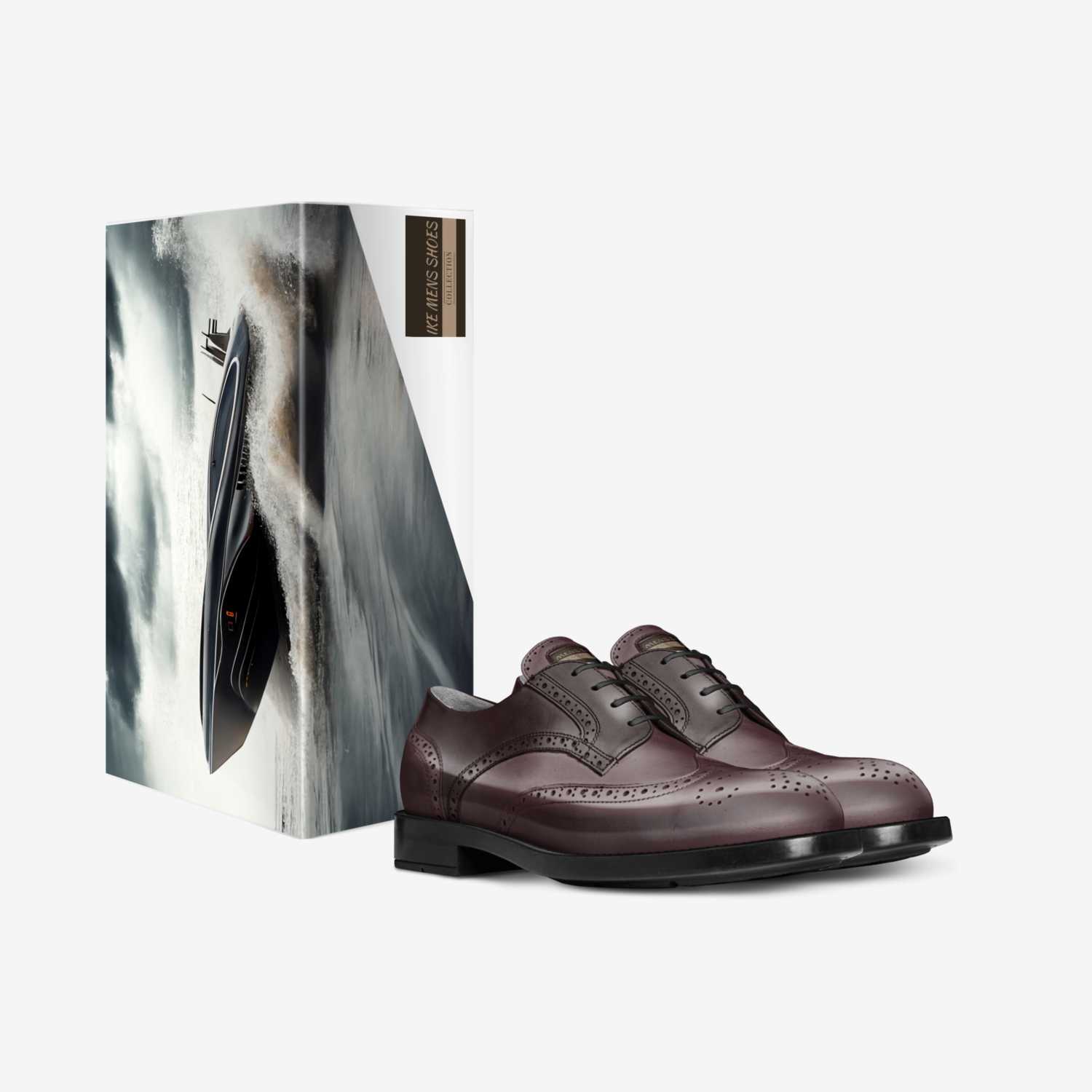 IKE MENS SHOES  custom made in Italy shoes by Isaac A Mensah | Box view