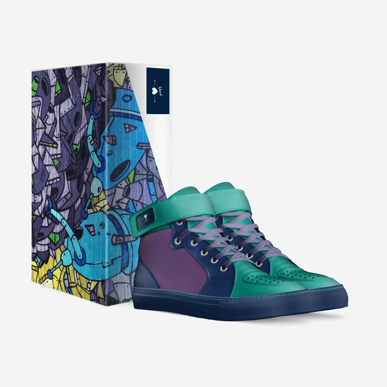 ታማኝ custom made in Italy shoes by Frankie Free | Box view