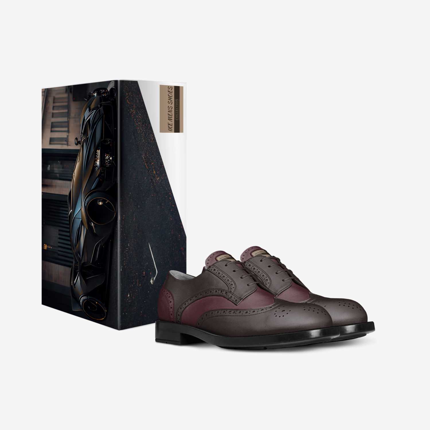 IKE MENS SHOES custom made in Italy shoes by Isaac A Mensah | Box view