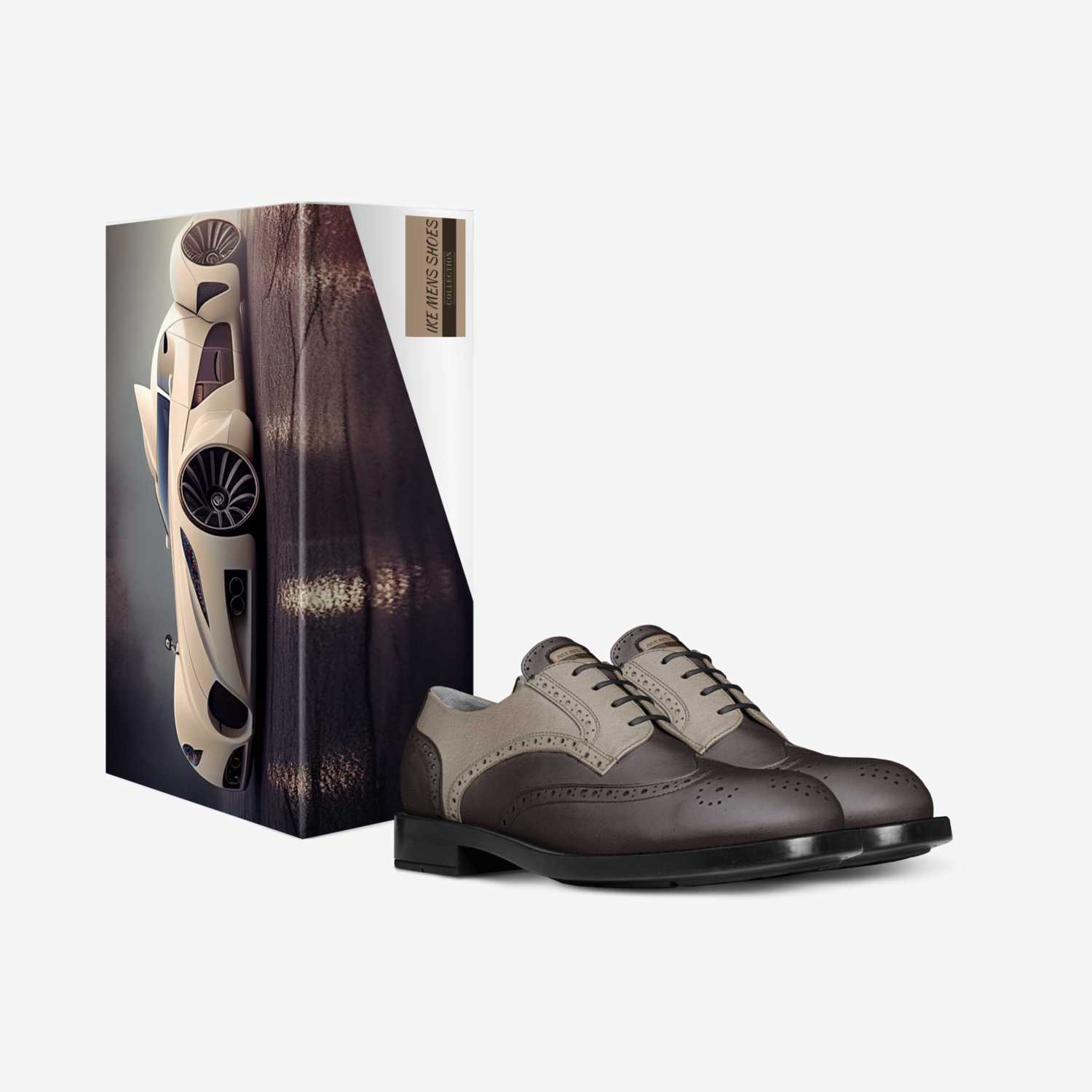 IKE MENS SHOES custom made in Italy shoes by Isaac A Mensah | Box view