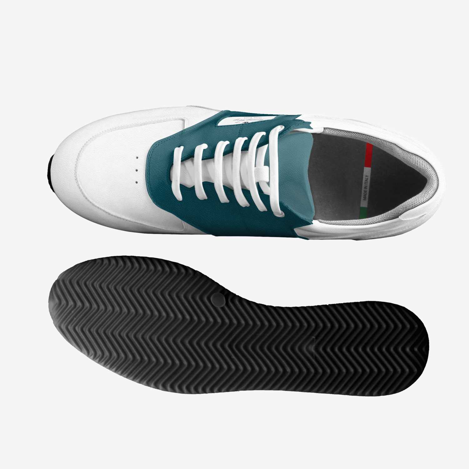 MorningGlory custom made in Italy shoes by Cal Sherwood | Top view