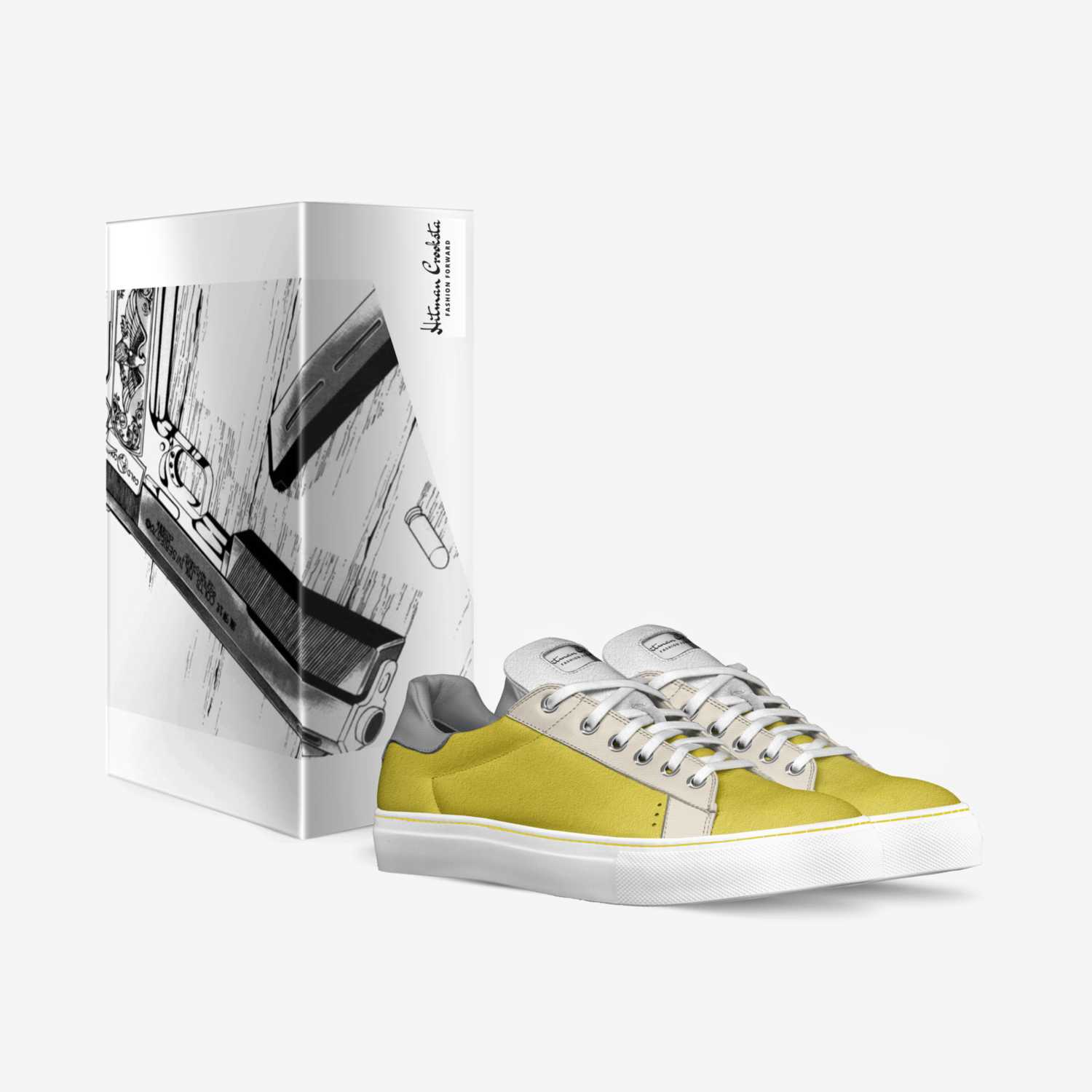 Hitman Crooksta custom made in Italy shoes by Juan Jesus Lemus | Box view