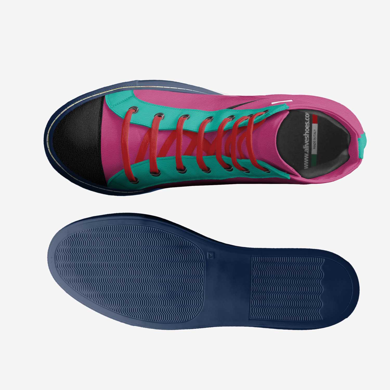 KGirl custom made in Italy shoes by Tyler Knoop | Top view