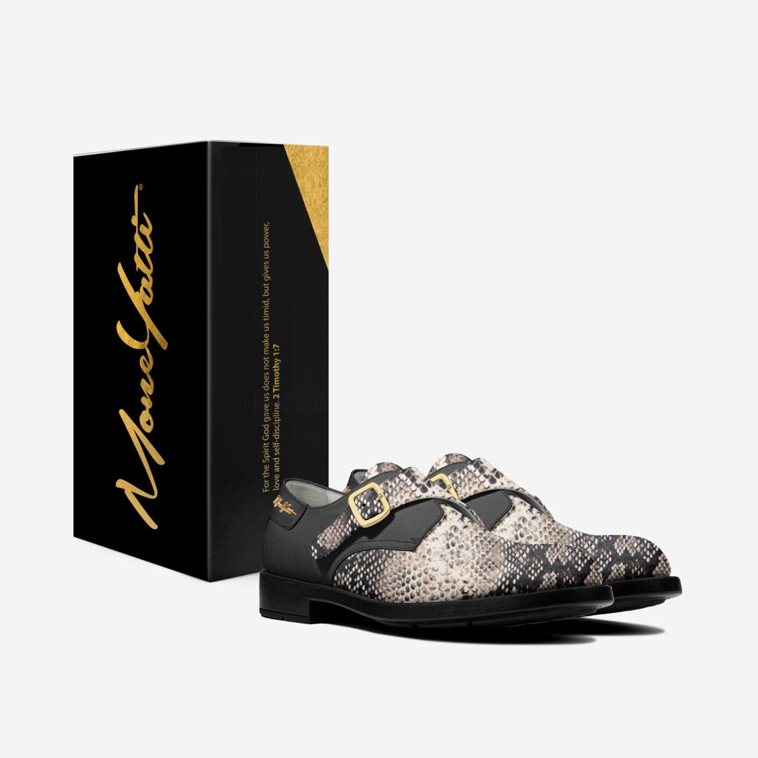 Elegantdrip 027 custom made in Italy shoes by Moneyatti Brand | Box view