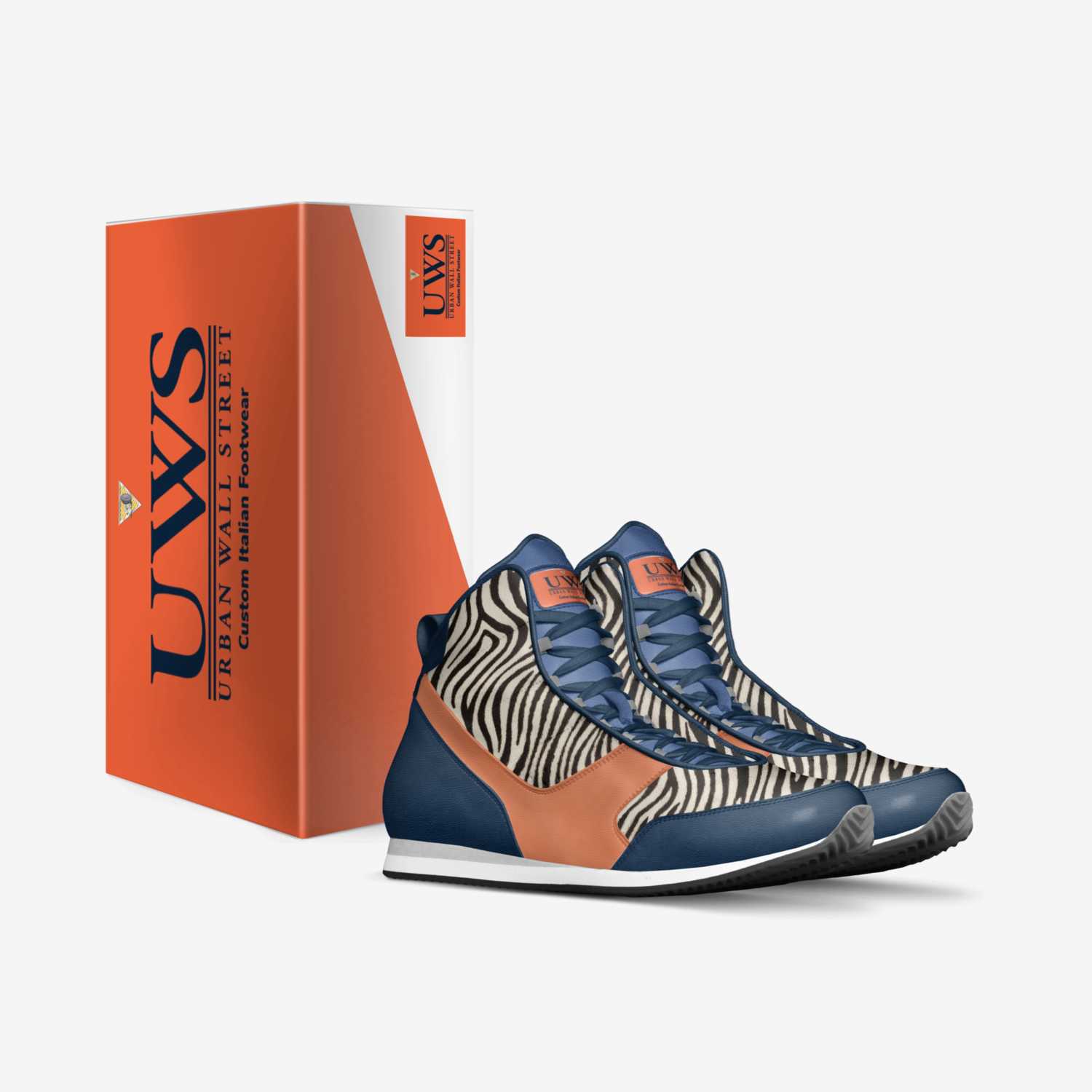 Flatlands custom made in Italy shoes by Urbanwallstreet Earl | Box view