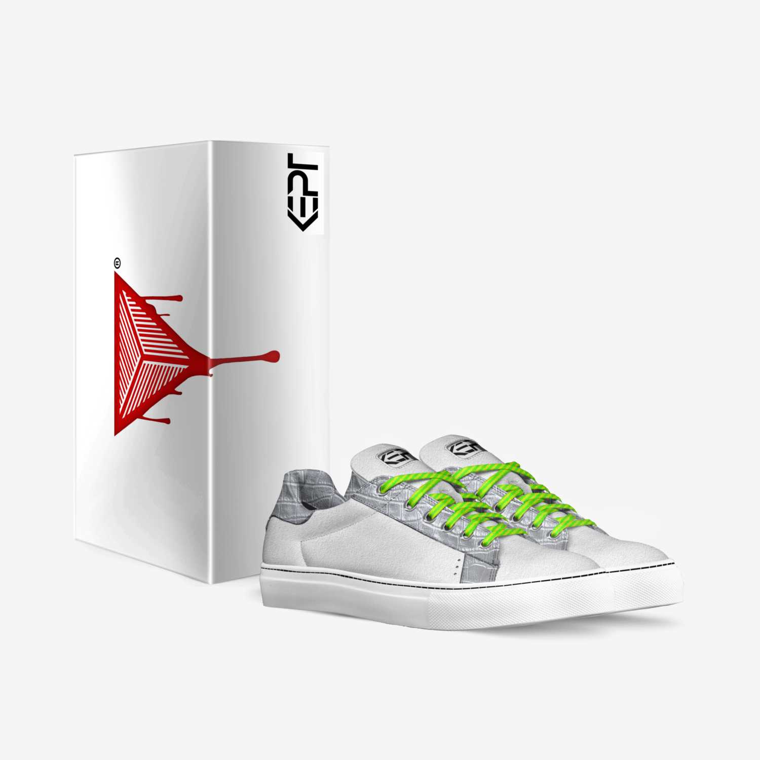 KEPT Kicks  custom made in Italy shoes by Derek Newton | Box view