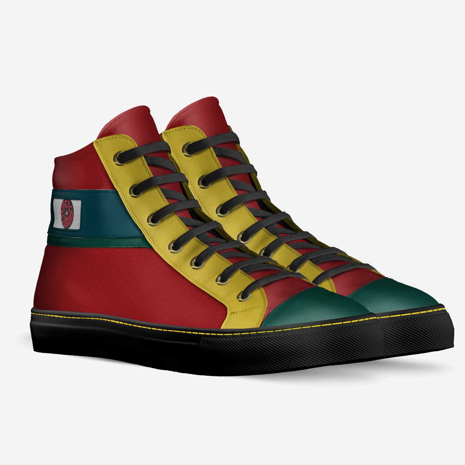 StickyInk  custom made in Italy shoes by Shawn Hall | Double view
