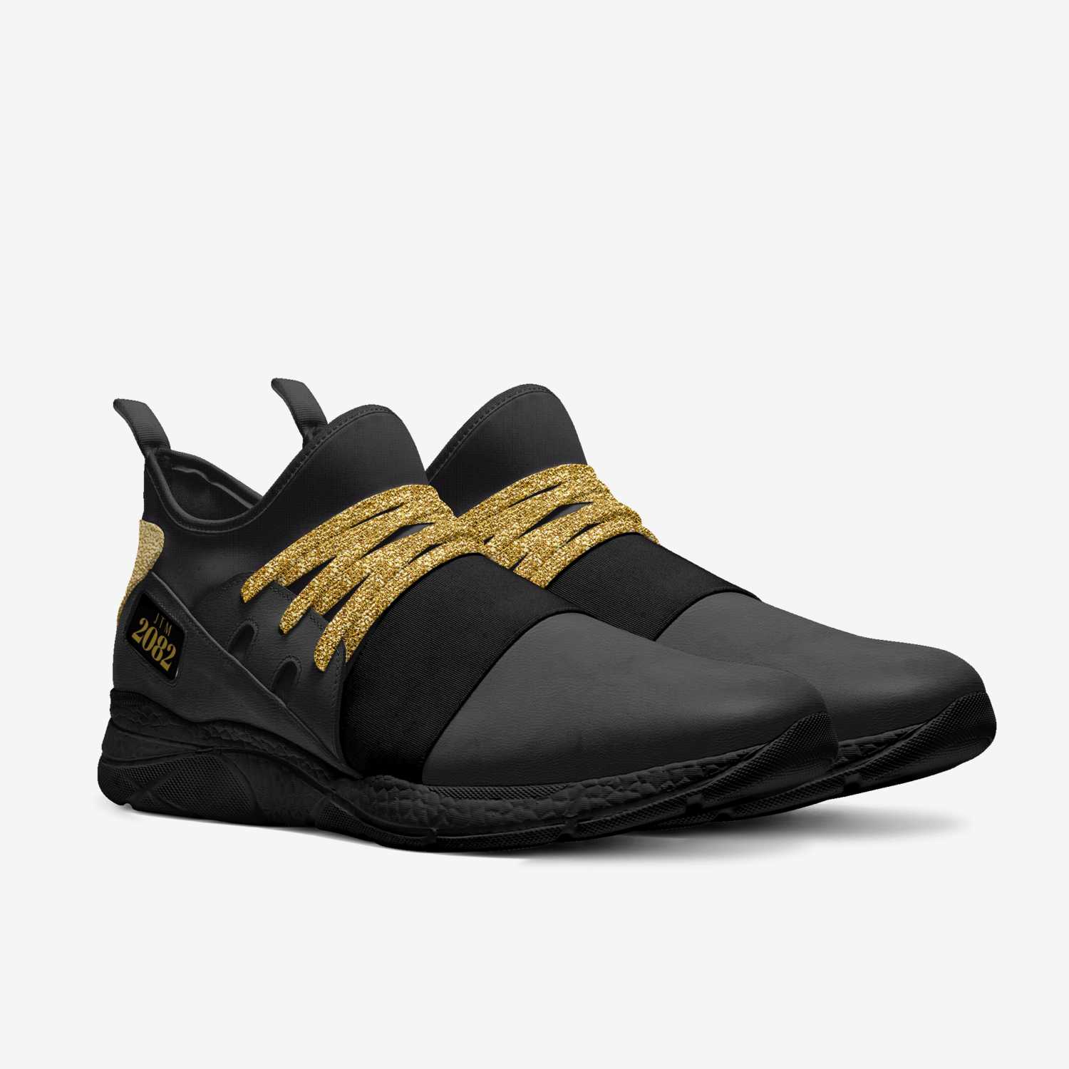 JTM 2082 Run God 2 custom made in Italy shoes by Jae Tyrone | Double view