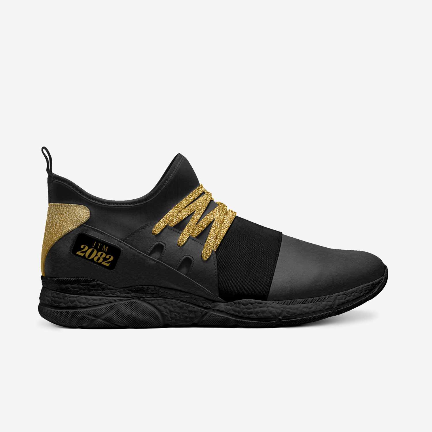 JTM 2082 Run God 2 custom made in Italy shoes by Jae Tyrone | Side view