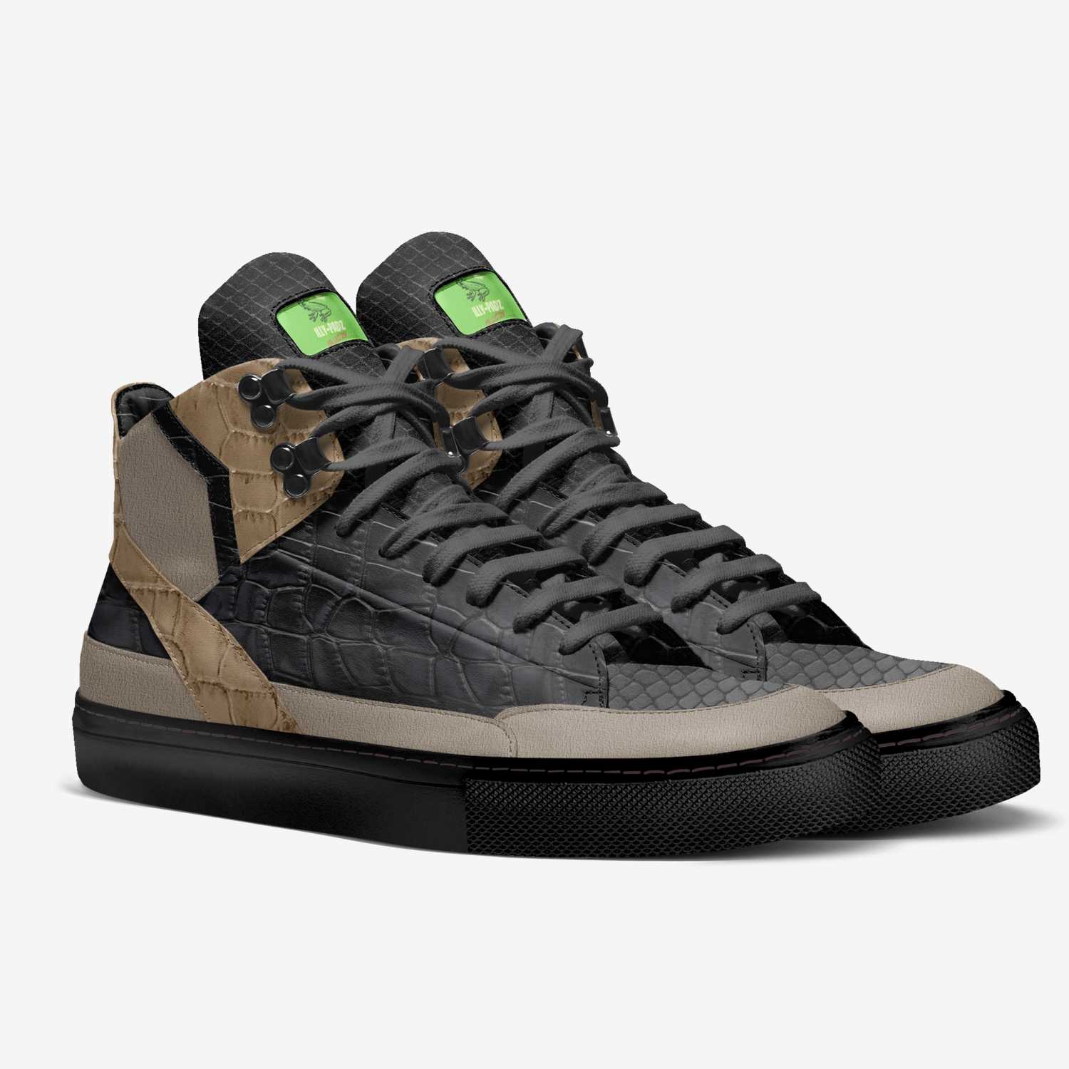 ILLY-PADZ (1OF1'S) custom made in Italy shoes by Anthony Barber (tha Builder) | Double view