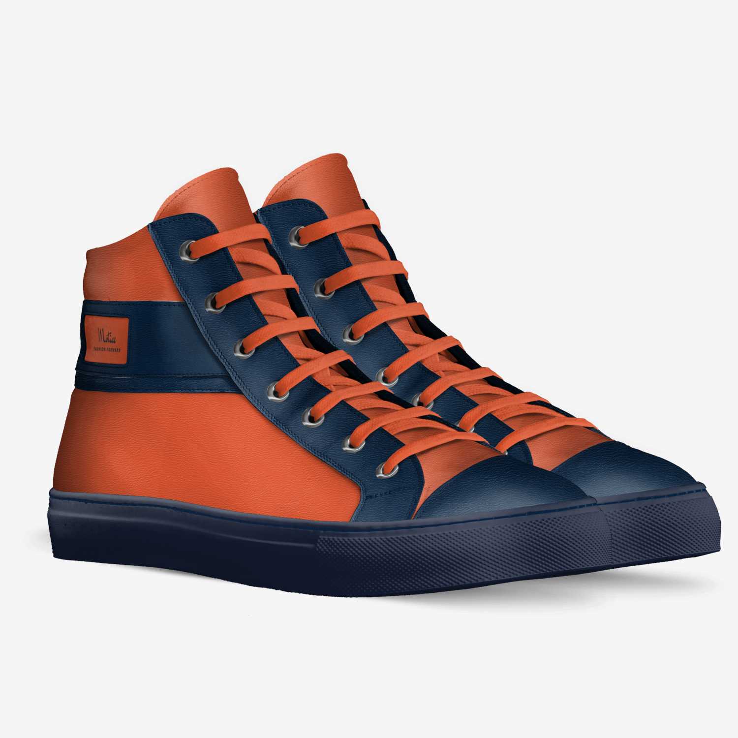 Motice custom made in Italy shoes by Mortez Smith | Double view