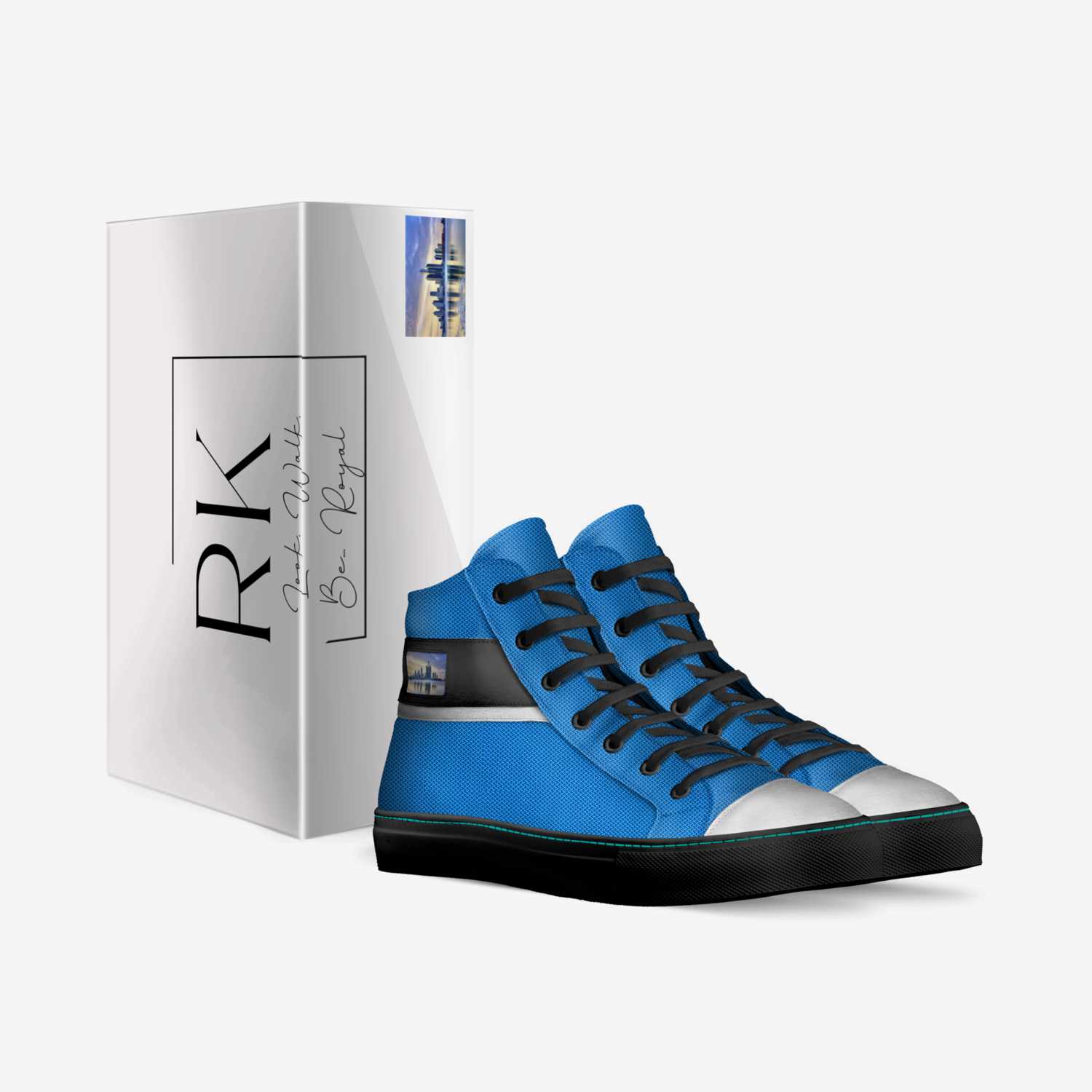 Royal Kingdom 313s custom made in Italy shoes by Rauh Karim | Box view